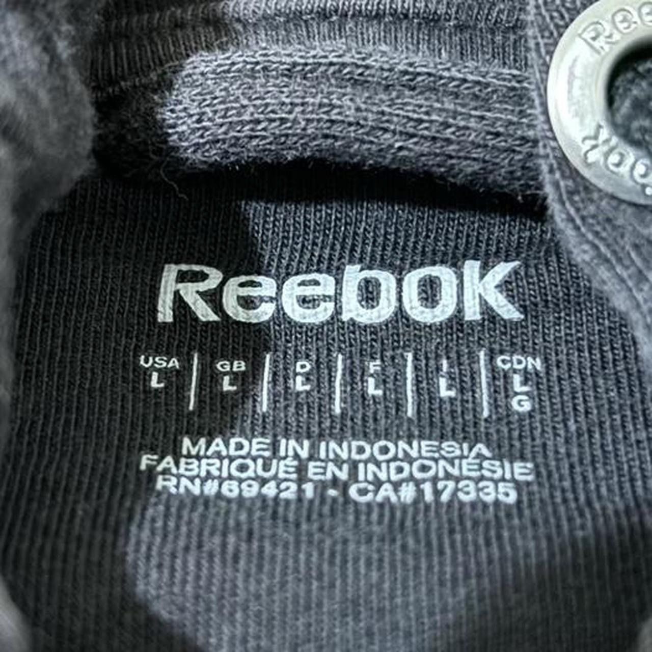 Reebok Reebok Faded Black Zip-Up Hoodie Size US L / EU 52-54 / 3 - 5 Thumbnail