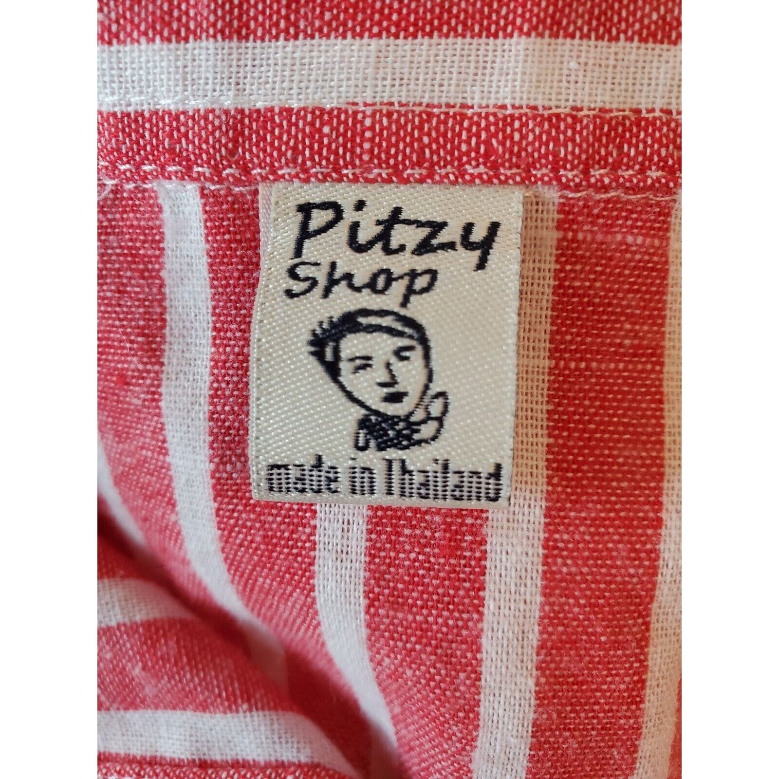 Other Pitzy Shop Collared Sleeveless Button Front Shirt Dress M Size M / US 6-8 / IT 42-44 - 9 Thumbnail
