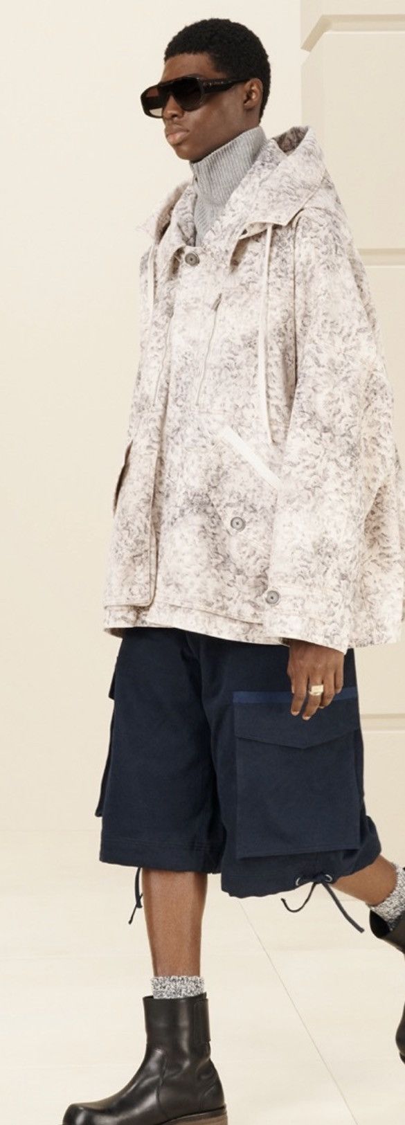 Zara Zara x srpls heavy denim jacket winter collab 2024 Size US L / EU 52-54 / 3 - 1 Thumbnail