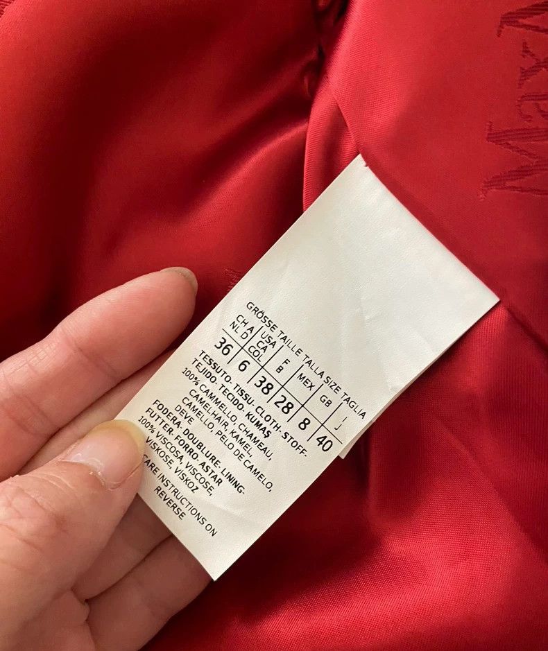 Max Mara Max Mara Classic red bathrobe coat Size M / US 6-8 / IT 42-44 - 8 Thumbnail