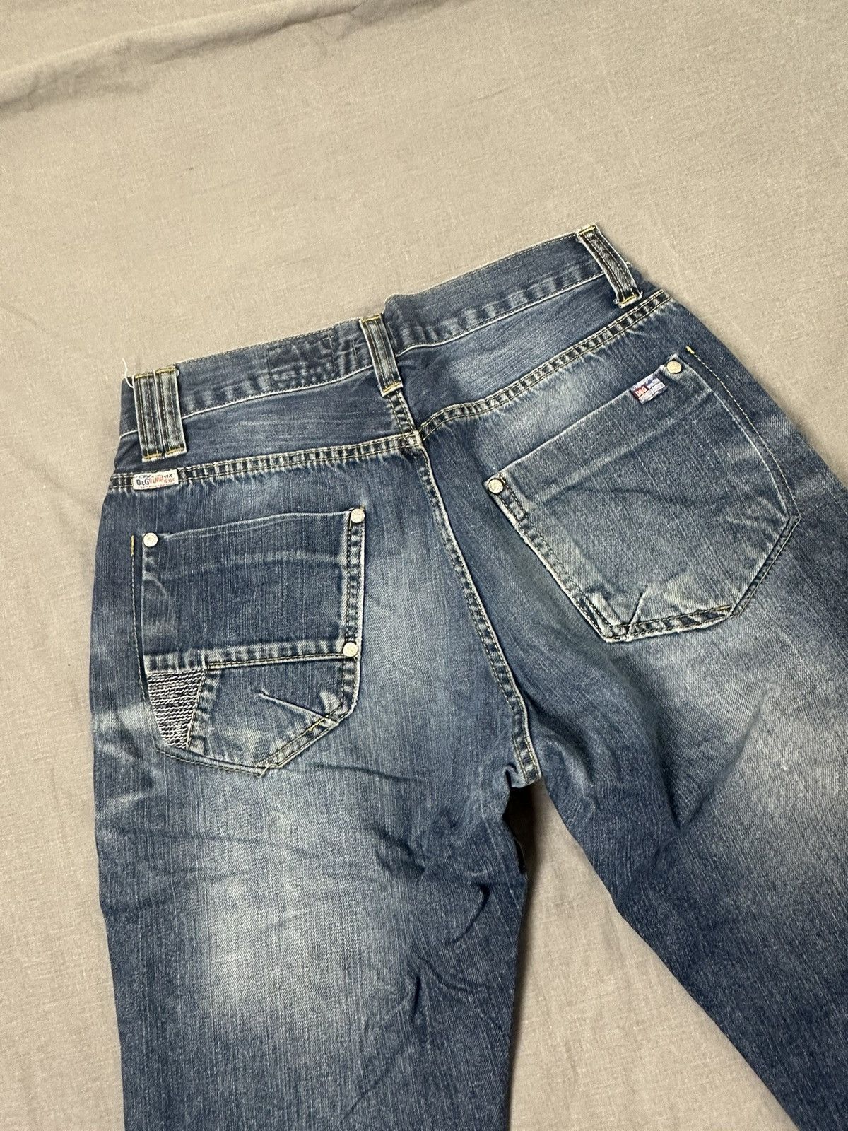 Dolce & Gabbana Vintage Dolce Gabbana Faded Distressed Denim Pants Y2K Size US 30 / EU 46 - 8 Thumbnail