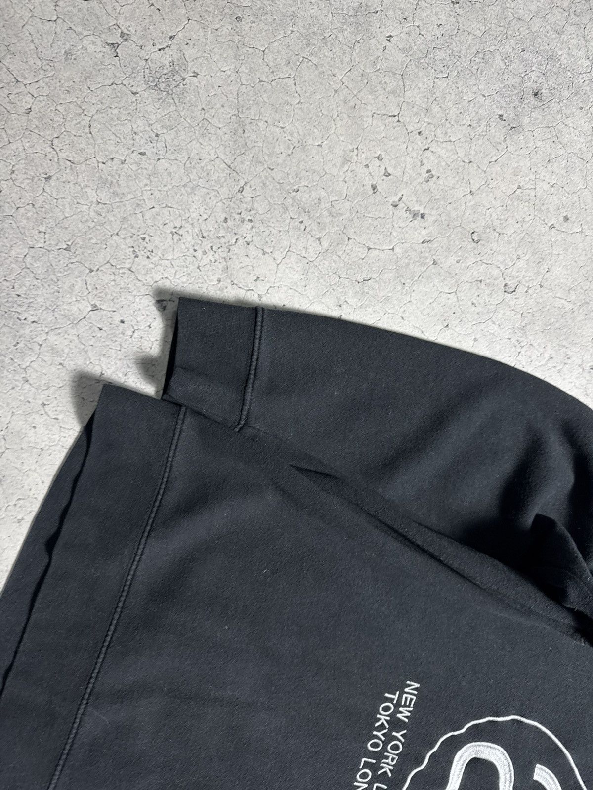 Stussy Stussy Big Logo Black Sweatshirt Size M Size US M / EU 48-50 / 2 - 2 Thumbnail