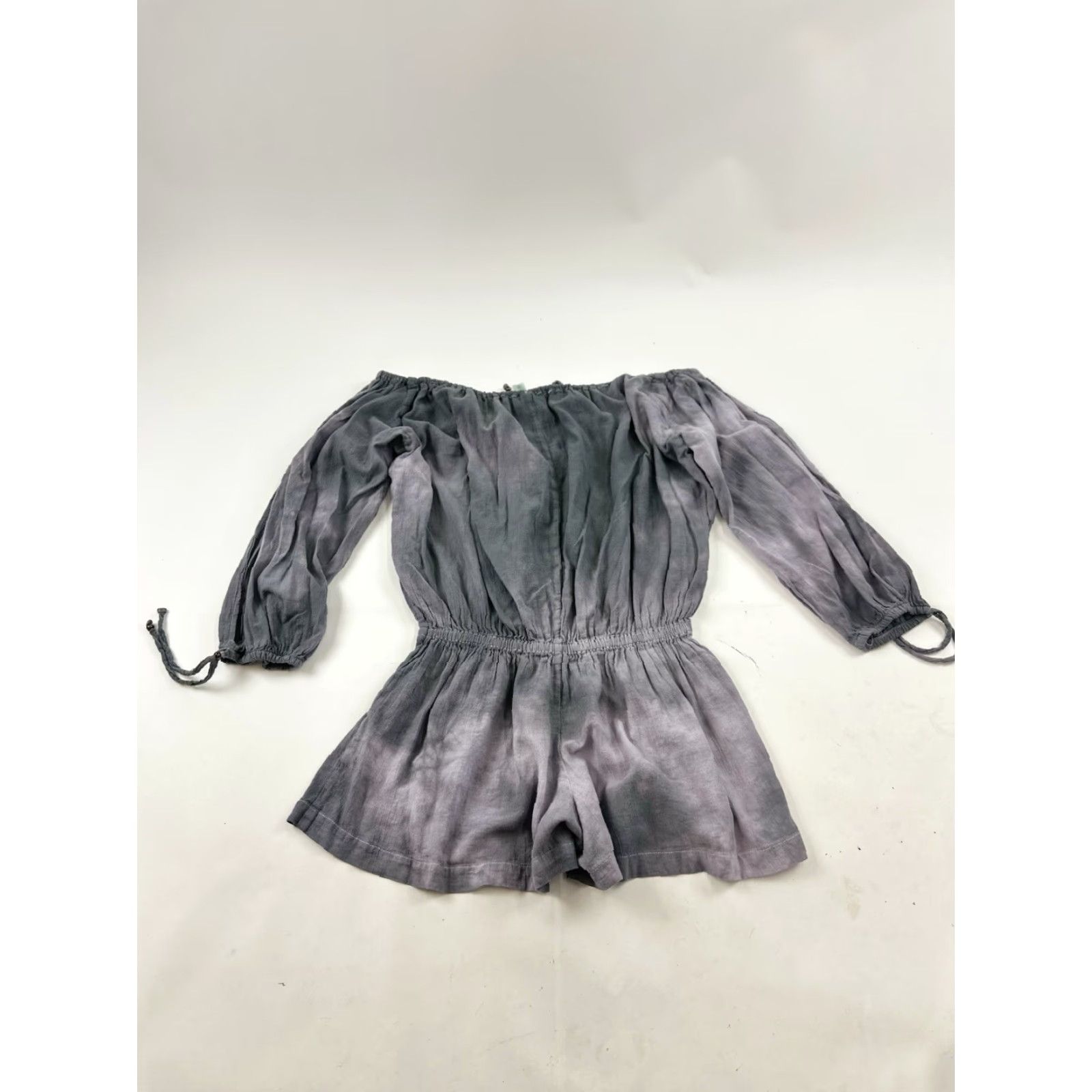 Victoria's Secret Victoria's Secret Blue Tie Dye Romper Women's Medium One Piece Shorts Size 32" / US 10 / IT 46 - 2 Thumbnail