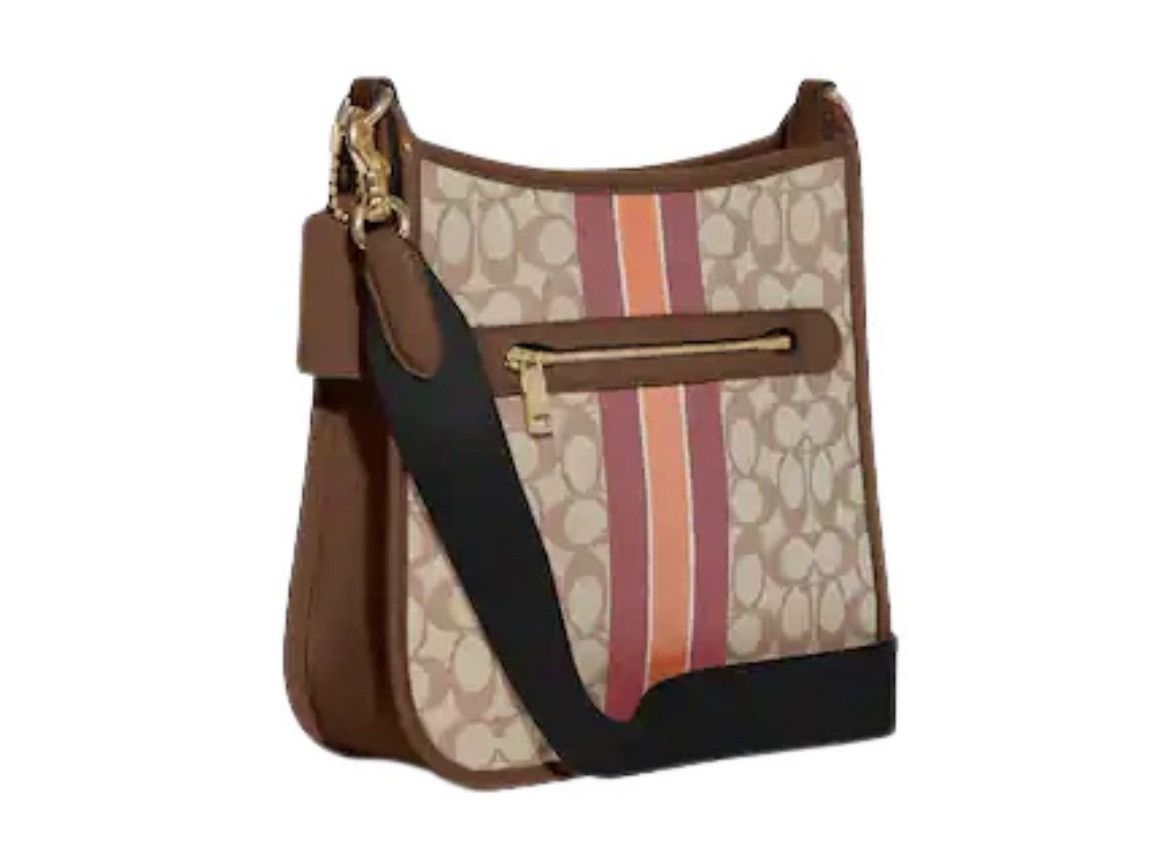 Coach Dempsey File Bag In Signature Jacquard Size ONE SIZE - 3 Thumbnail