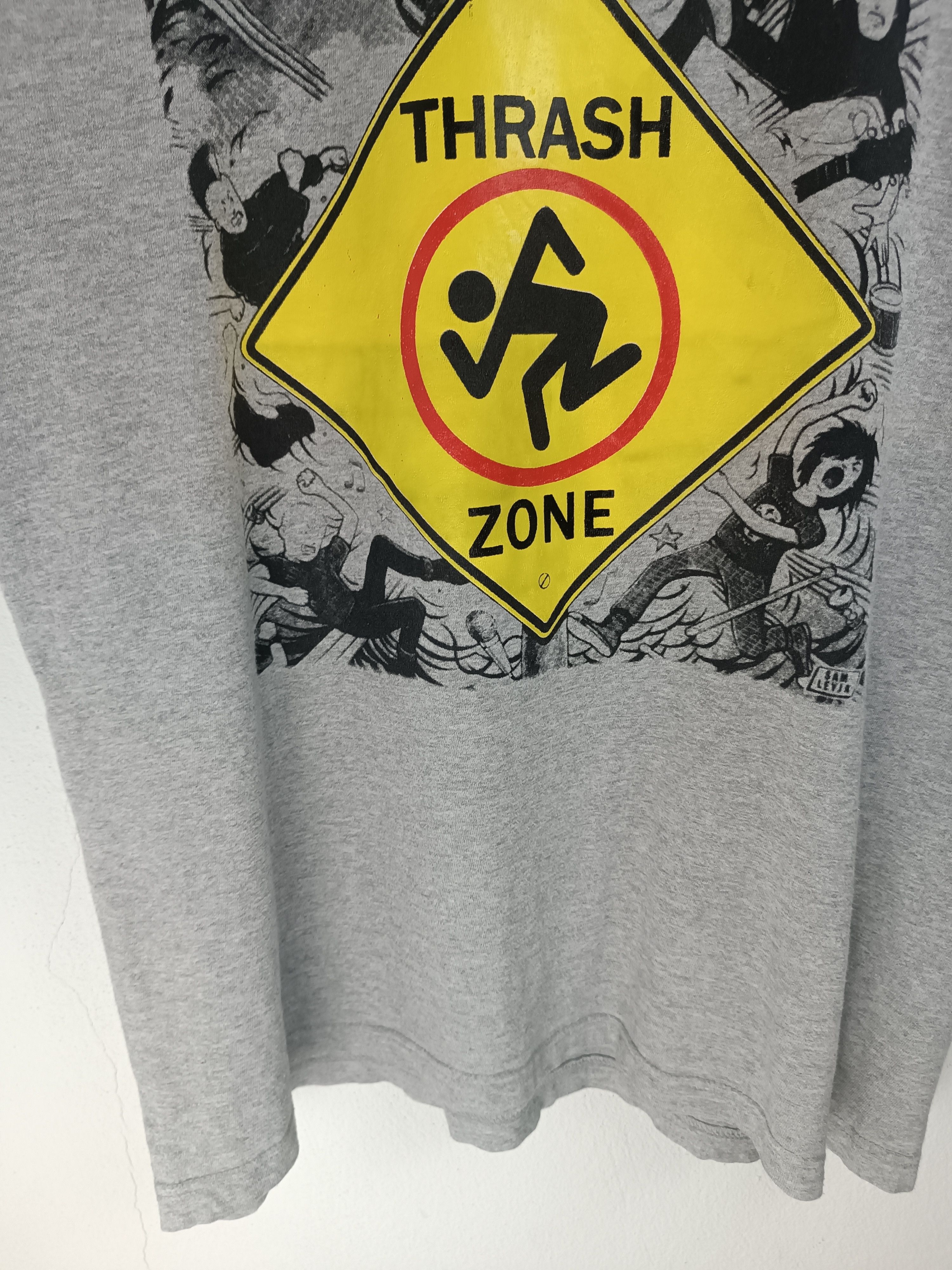 Band Tees VINTAGE DIRTY ROTTEN IMBECILES D.R.I THRASH ZONE TEE Size US L / EU 52-54 / 3 - 12 Thumbnail