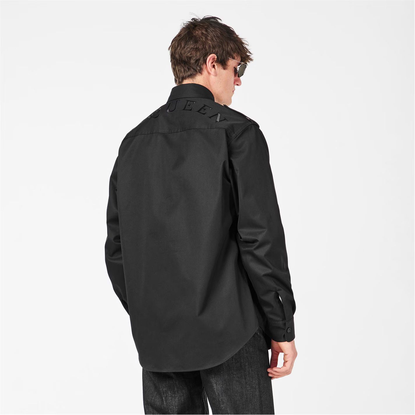 Alexander McQueen o1g2r1mq0326 Overshirt in Black Size US M / EU 48-50 / 2 - 4 Thumbnail
