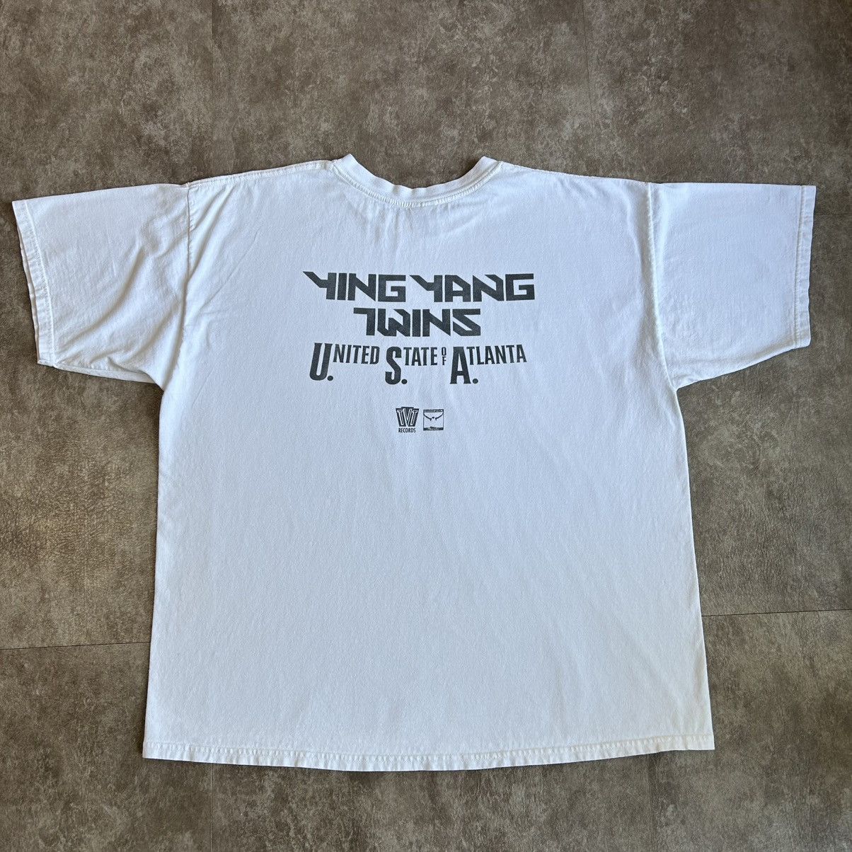 Rap Tees × Vintage Vintage Ying Yang Twins Wait T Shirt Size US XXL / EU 58 / 5 - 4 Thumbnail