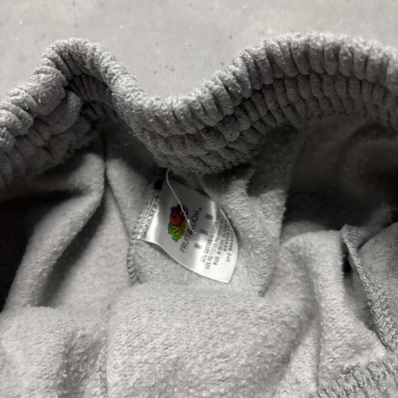 Japanese Brand × Vintage Crazy Vintage Y2K/2000s Light Grey Essential Sweatpants! Size US 30 / EU 46 - 6 Thumbnail