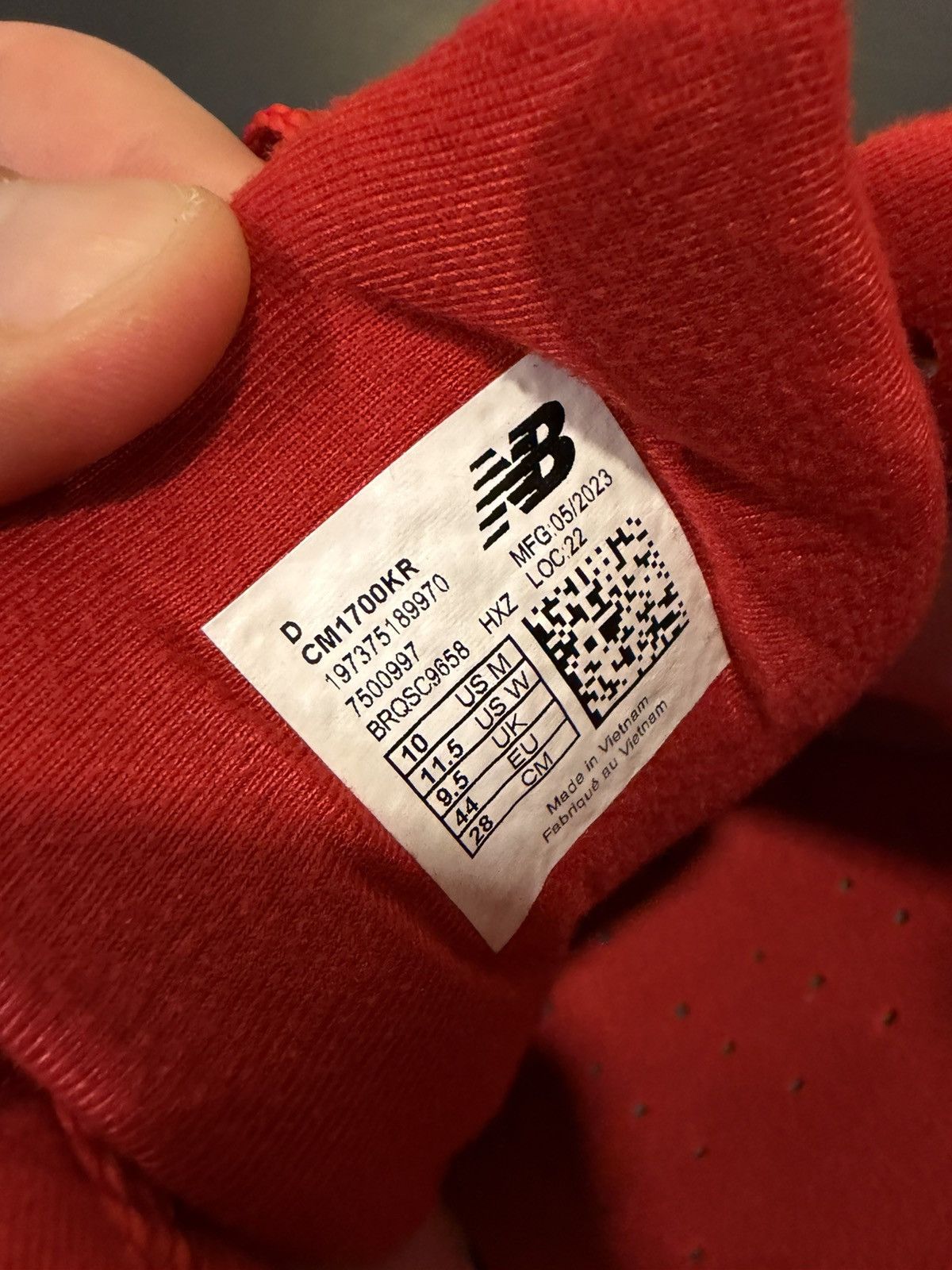 Kith × New Balance New Balance X Kith 1700 ‘Kith Toronto Rococco Red’ Size US 10 / EU 43 - 6 Thumbnail