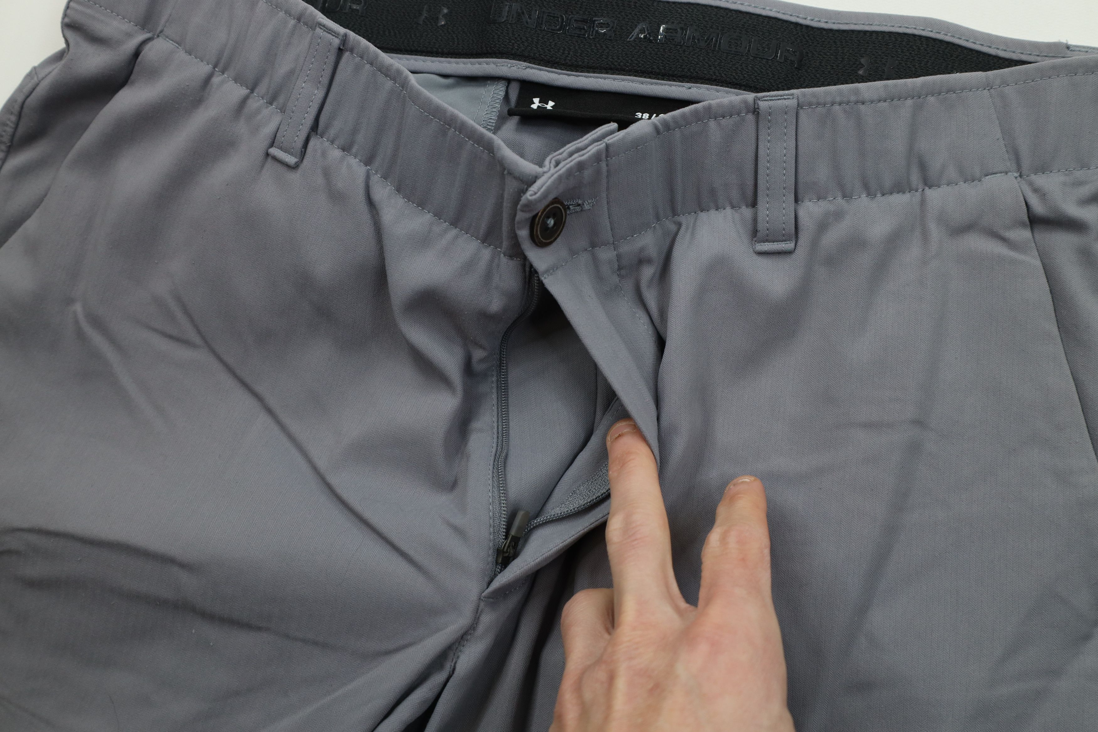 Under Armour Under Armour Striped Stretch Wide Leg Golf Chino Pants Size US 38 / EU 54 - 7 Thumbnail