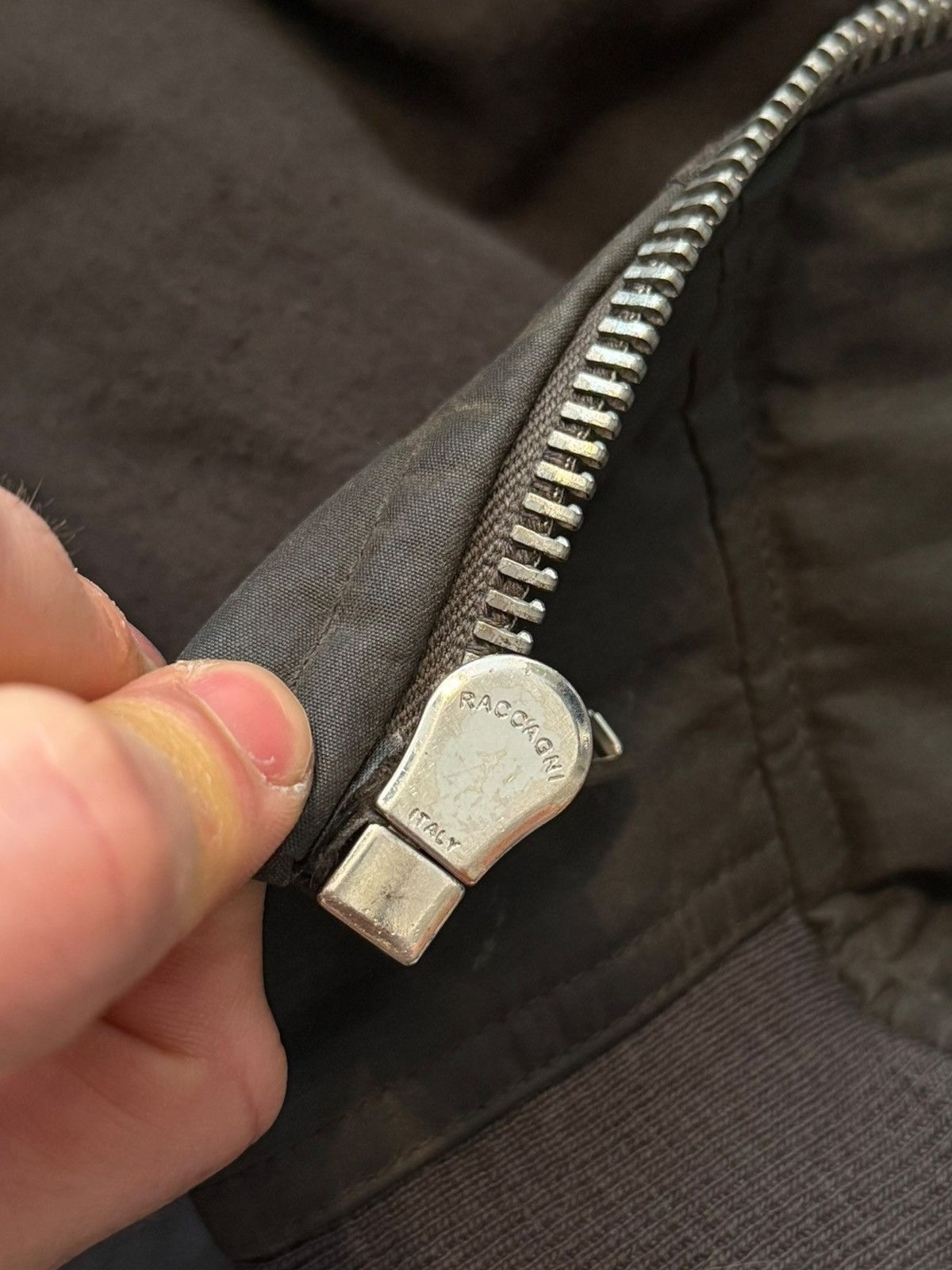 Rick Owens GRAIL 2010 Wax Coated “Army” Bomber Jacket Size US M / EU 48-50 / 2 - 11 Thumbnail