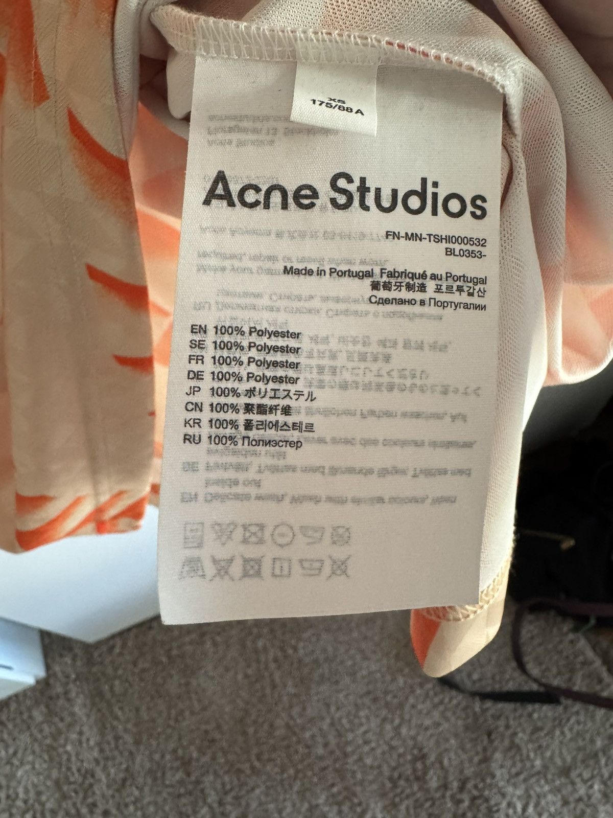 Acne Studios Acne Studios Longsleeve Graphic Size US XS / EU 42 / 0 - 4 Thumbnail