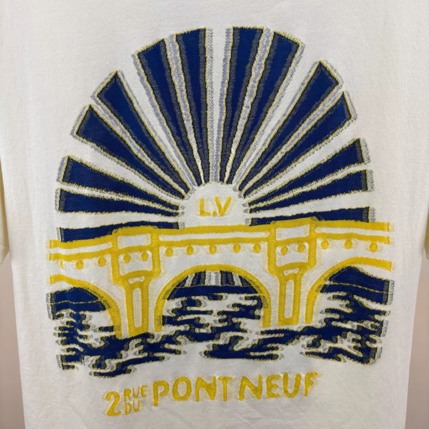 Louis Vuitton Louis Vuitton Pont Neuf SS Tee L/XXL IT 100% Cotton Size US L / EU 52-54 / 3 - 3 Thumbnail