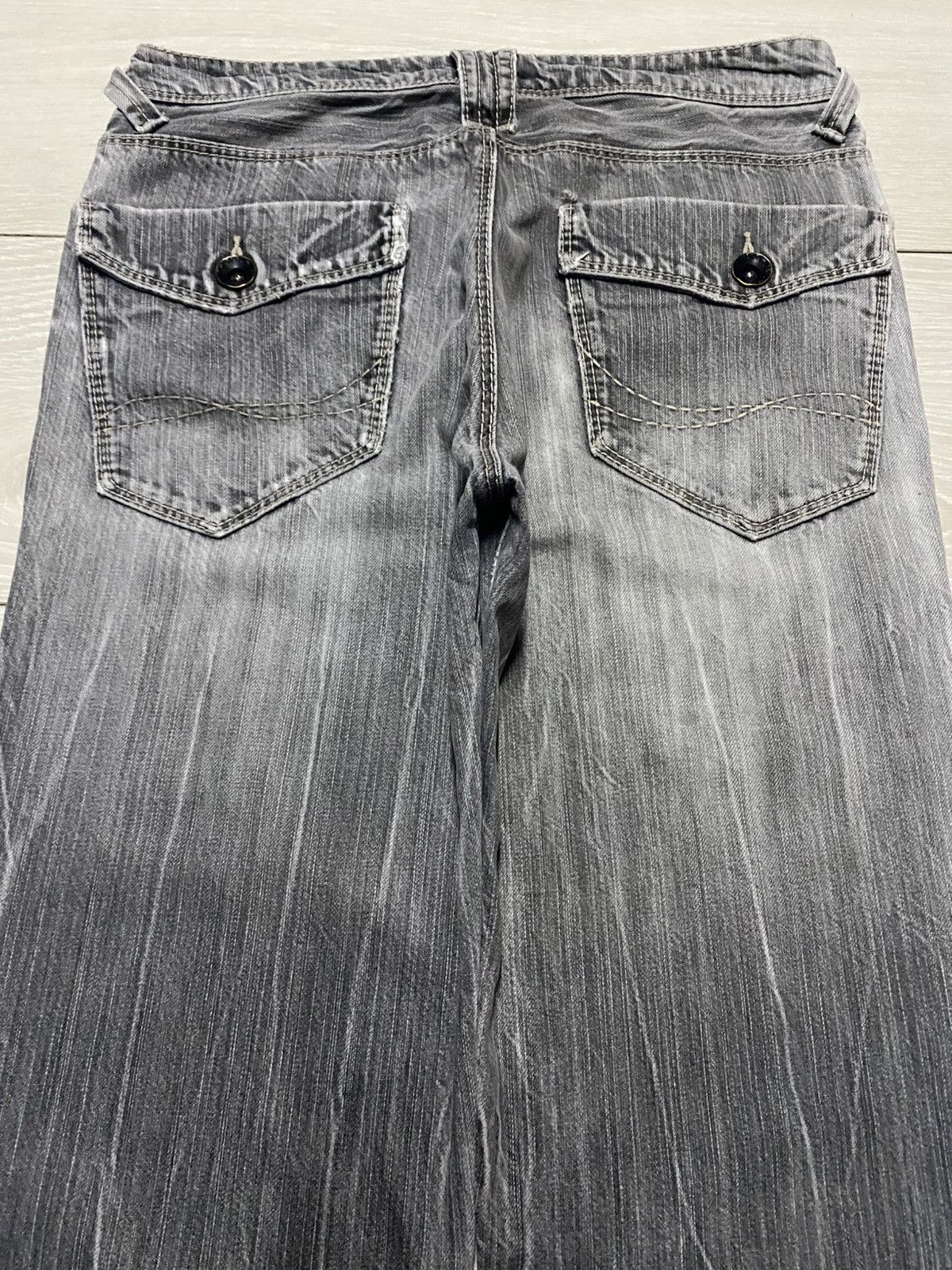 Japanese Brand Vintagw Japanese Brand Avail Garment Distressed Thunder Jean Size US 28 / EU 44 - 4 Thumbnail