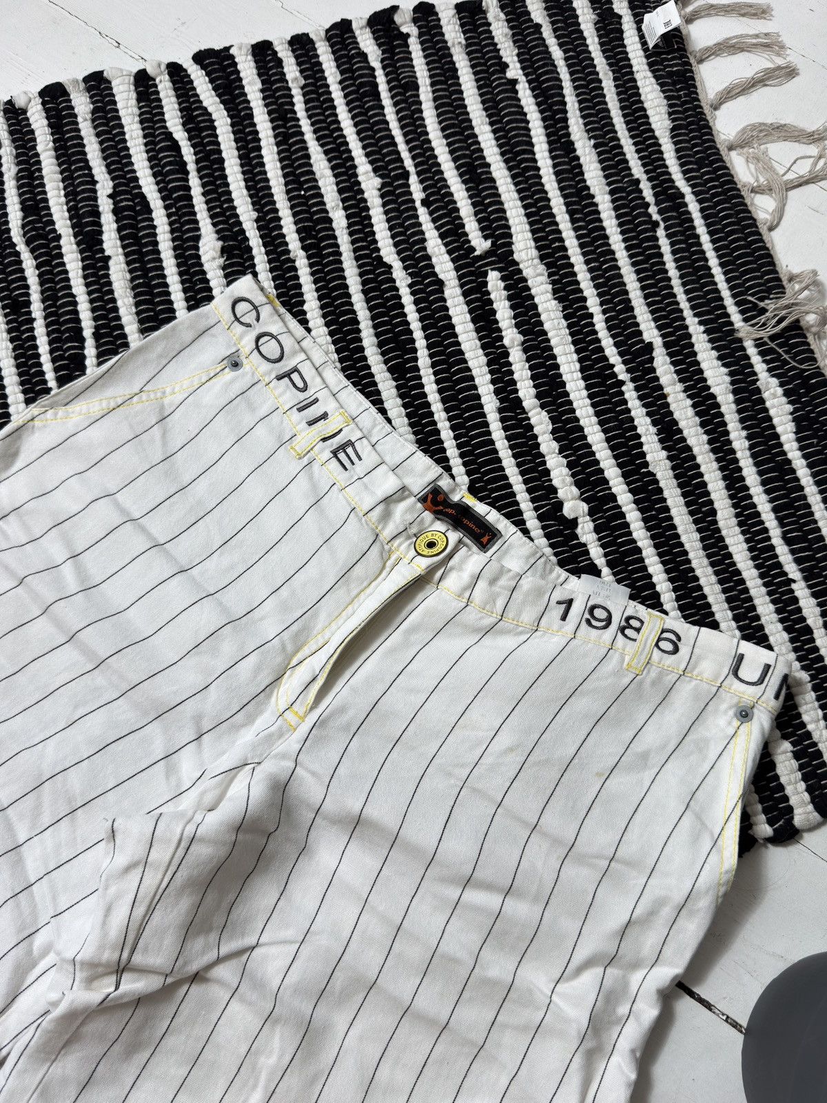 Cop Copine VINTAGE COP.COPINE 2000s IN STRIPES PALAZZO Size 28" / US 6 / IT 42 - 5 Thumbnail