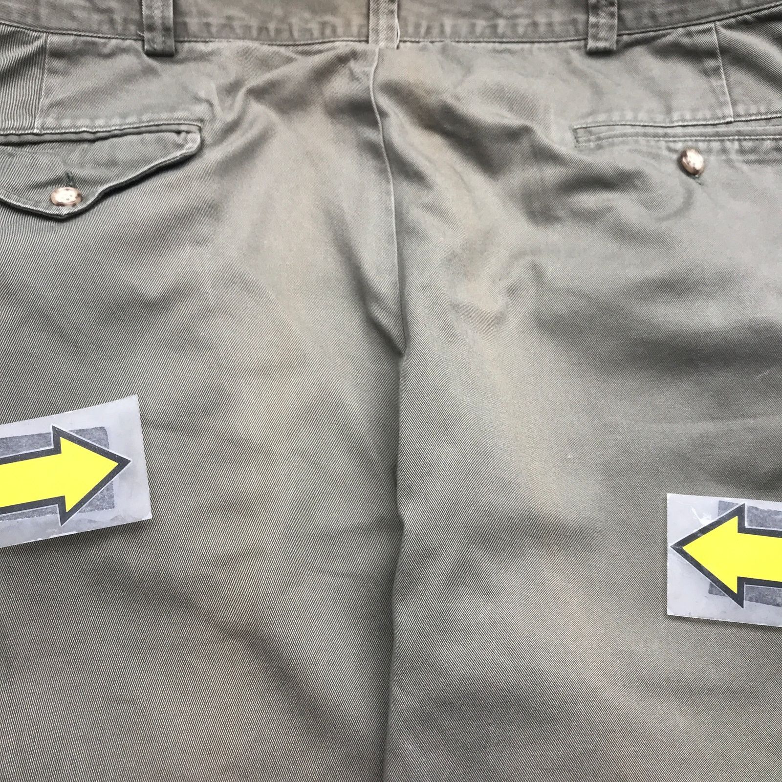 Brooks Brothers Vintage 90s Brooks Brothers Chino Pants Mens 38x26 Dress Size US 38 / EU 54 - 4 Thumbnail