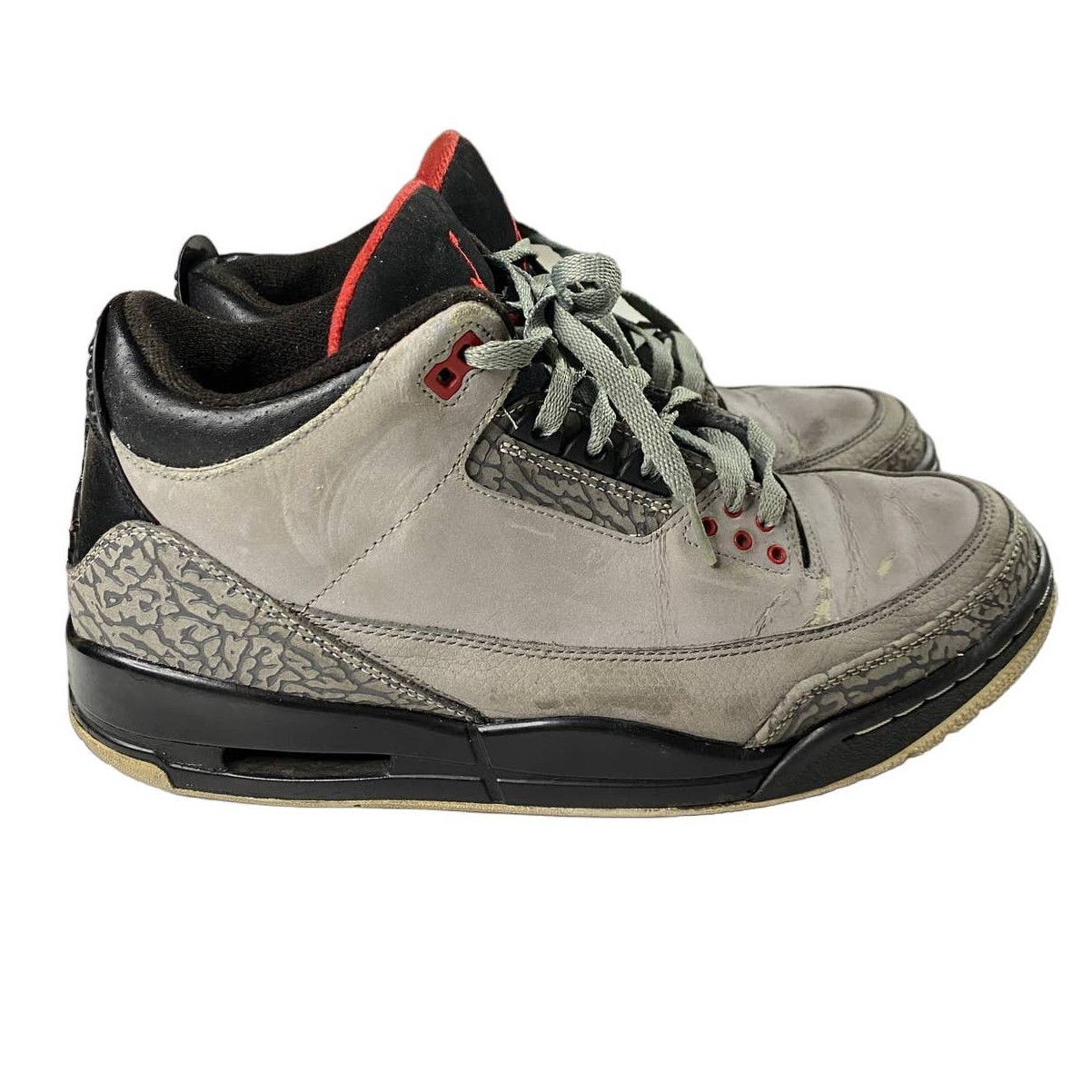 Nike Air Jordan 3 Retro 2011 Stealth Sneakers Men's Size 11