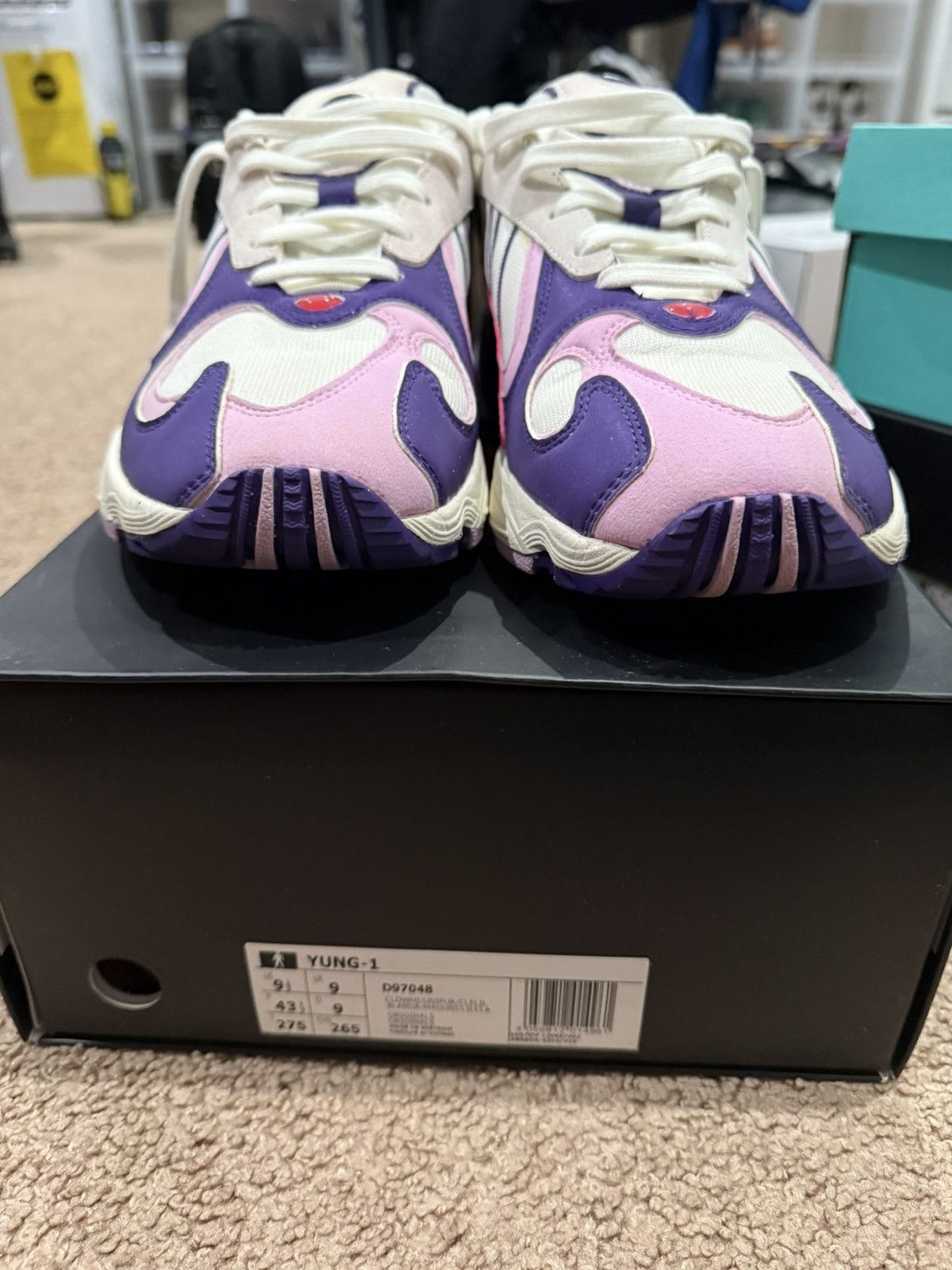 Adidas Adidas Dragonball Z x Yung 1 “Frieza” Collab Size US 10 / EU 43 - 2 Thumbnail