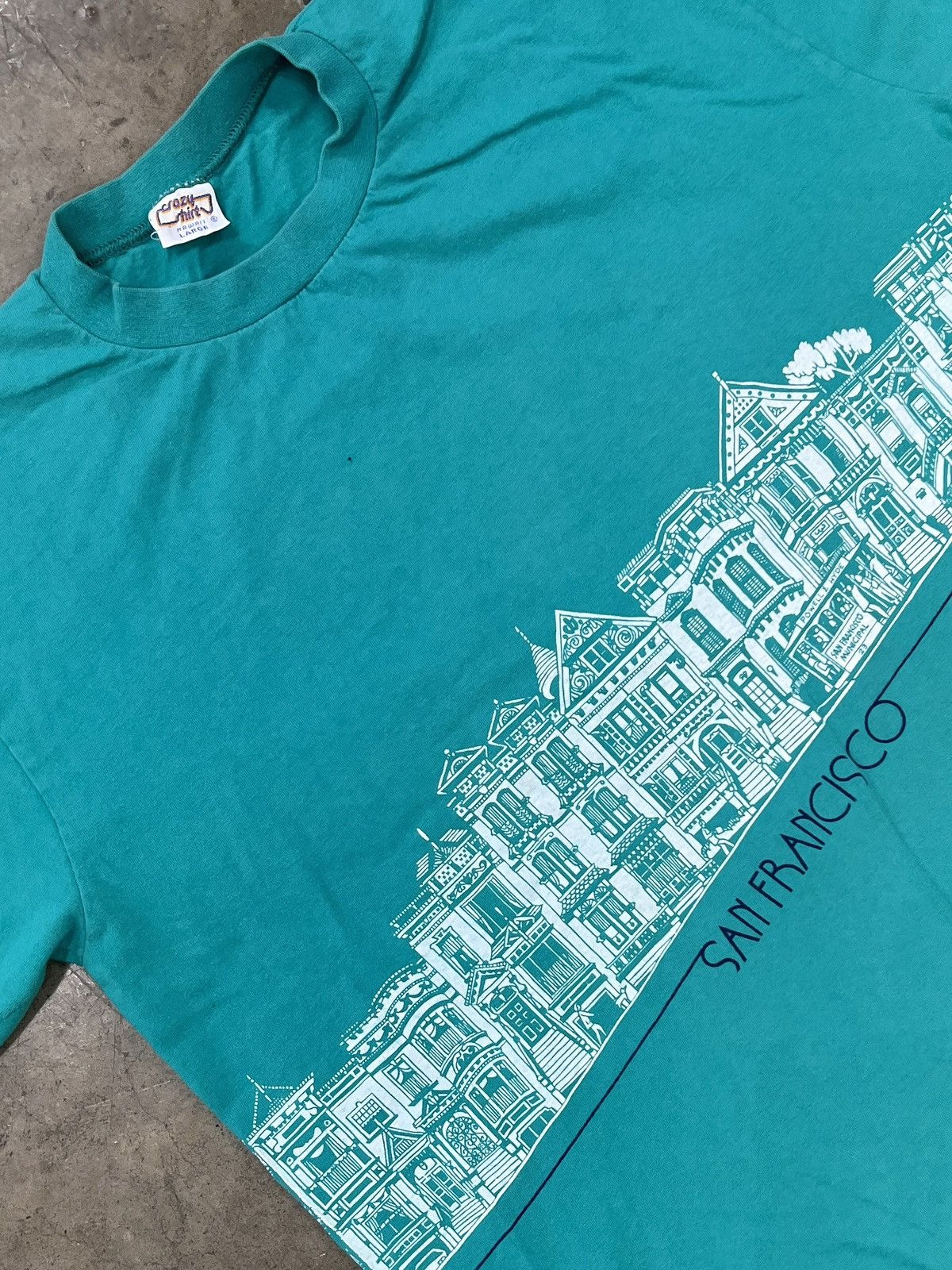 Vintage Vintage San Fransico Tourist Tee Single Stitch Tee Large Size US L / EU 52-54 / 3 - 1 Thumbnail