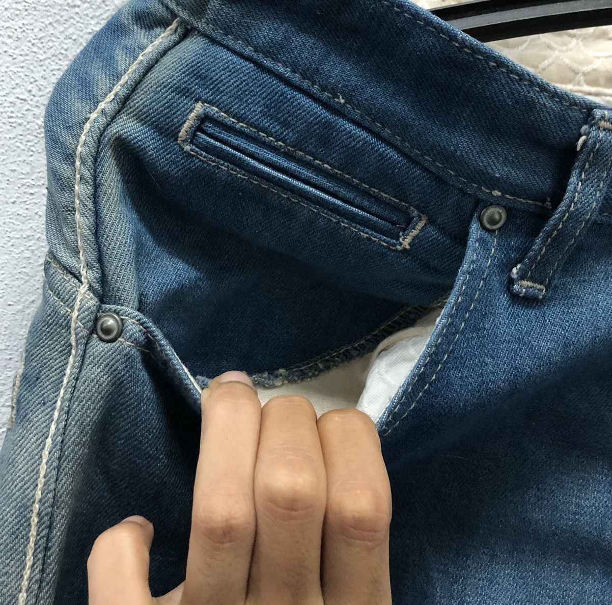 mina perhonen Vintage mina perhonen Made In Japan Denim Pants Size US 31 - 6 Thumbnail