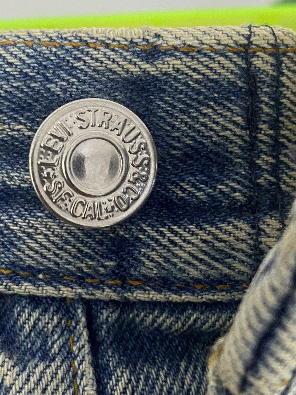Levi's 💥LEVIS 501 90s REWORK INSPIRE BY KAPITAL BORO SASHIKO JAPAN Size US 32 / EU 48 - 21 Thumbnail