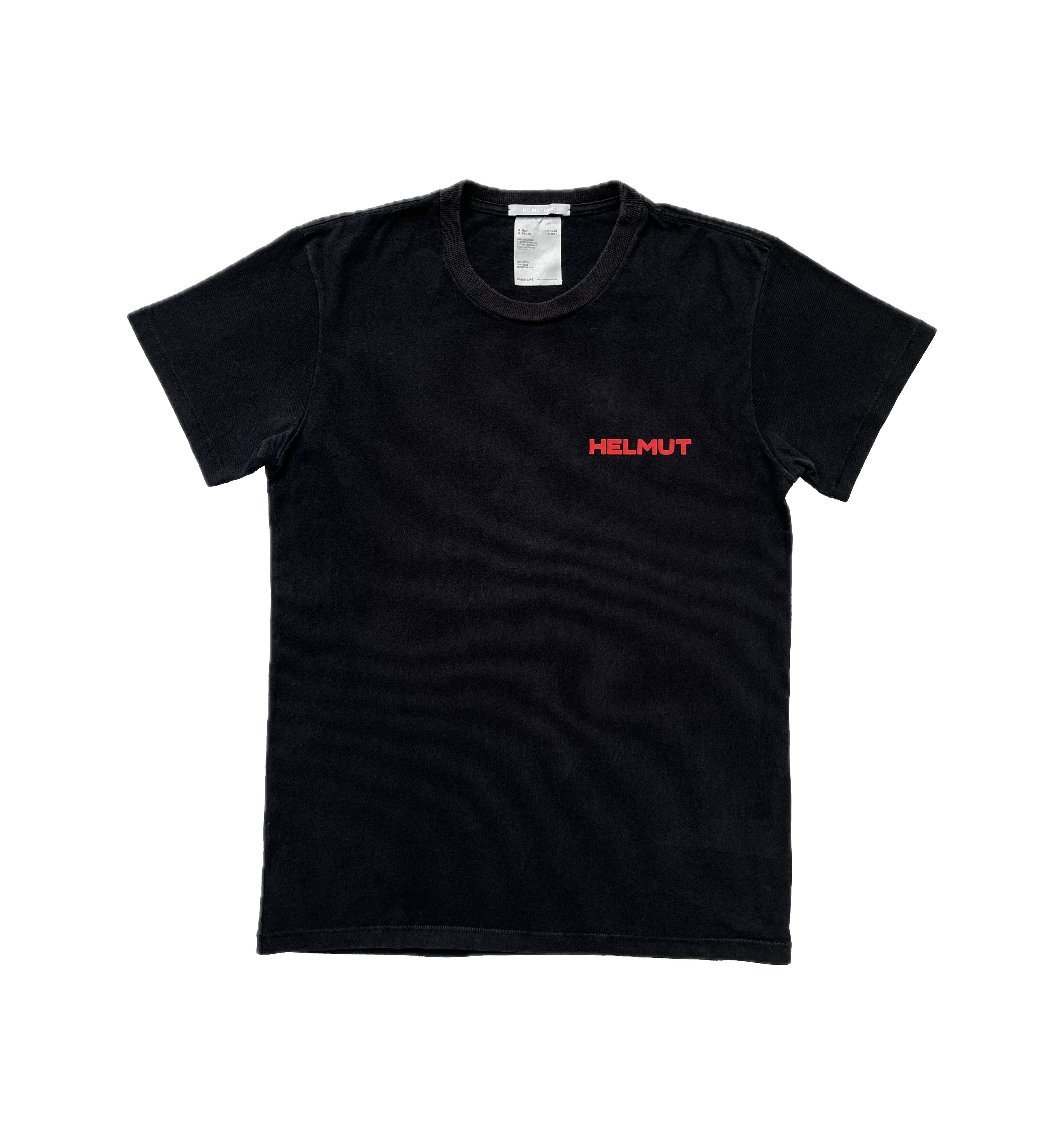 Helmut Lang ⚡️QUICK SALE⚡️ Helmut Lang In Lang We Trust Black Tshirt Size US M / EU 48-50 / 2 - 2 Thumbnail