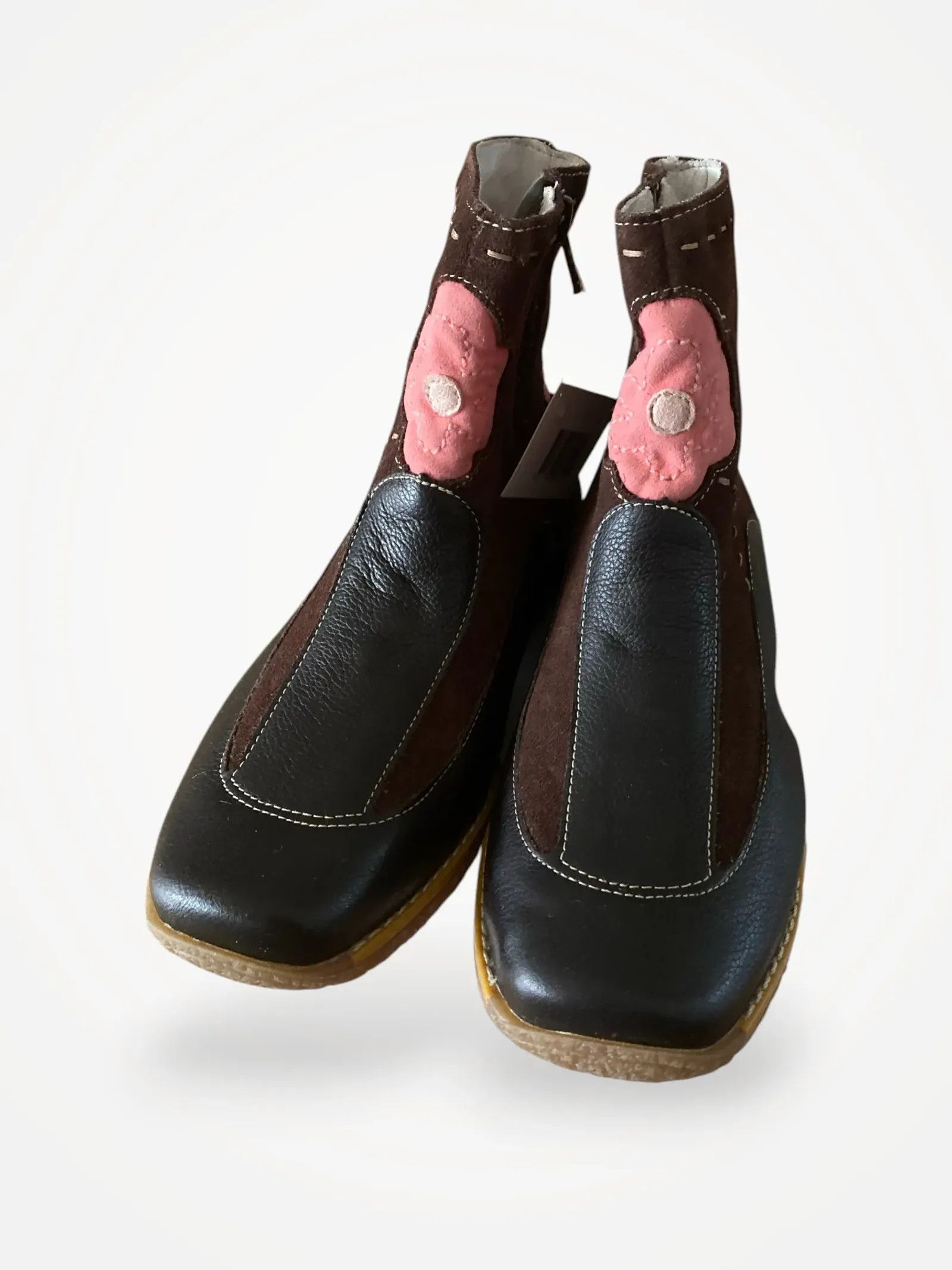 Scholl Scholl Lexi DK Brown Boots Size US 6 / IT 36 - 1 Thumbnail