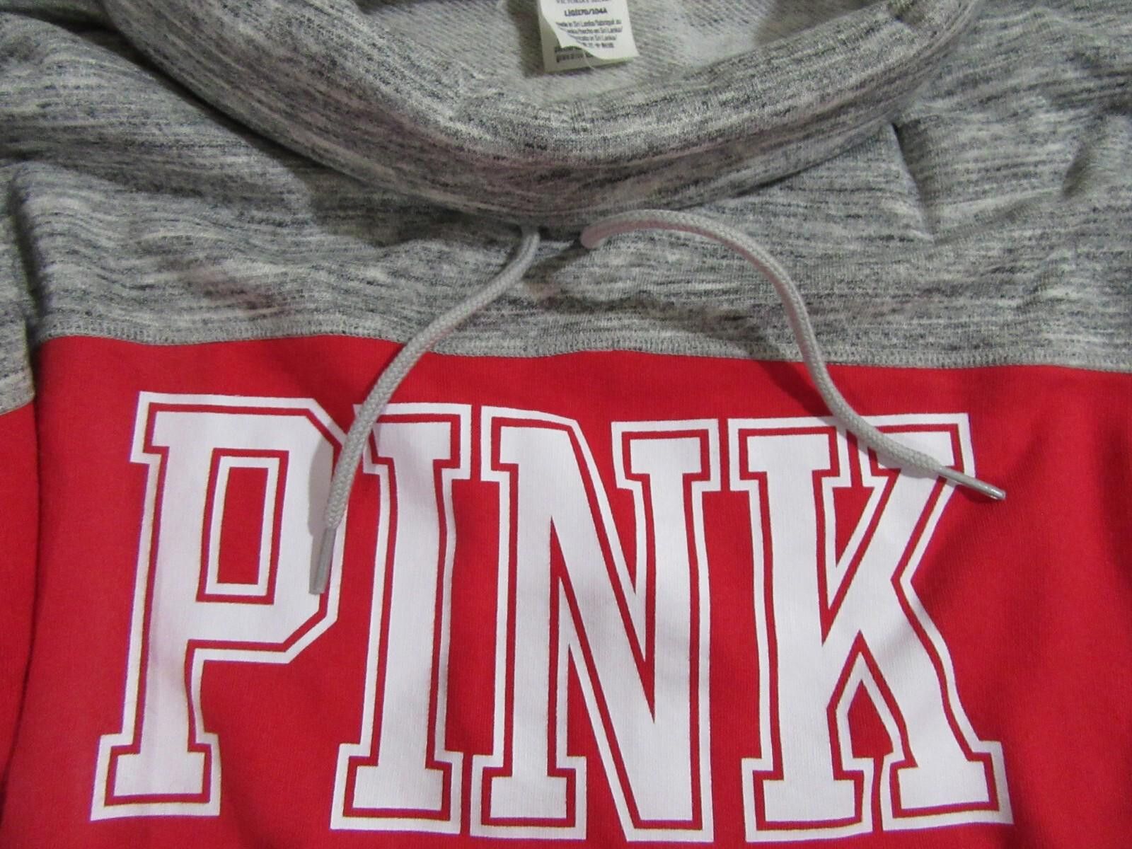 Designer Victoria's Secret Pink Size Large Sweatshirt Sweater Size L / US 10 / IT 46 - 4 Thumbnail