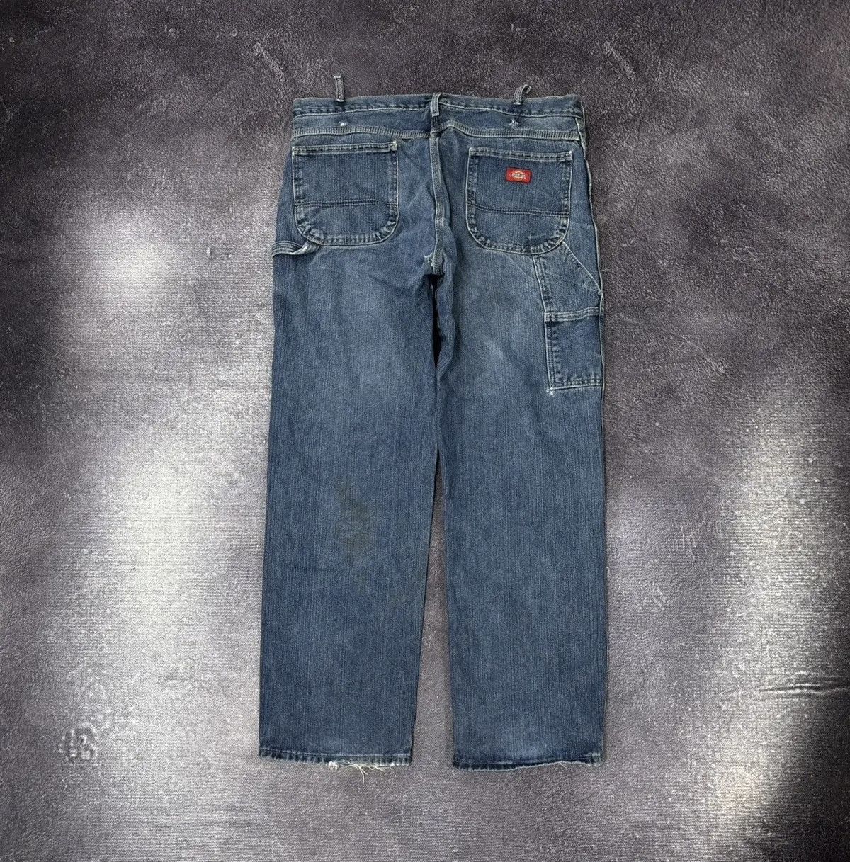 Dickies × Vintage Vintage Dickies USA Denim Y2K Blue Hype Baggy Jeans Size US 38 / EU 54 - 1 Thumbnail