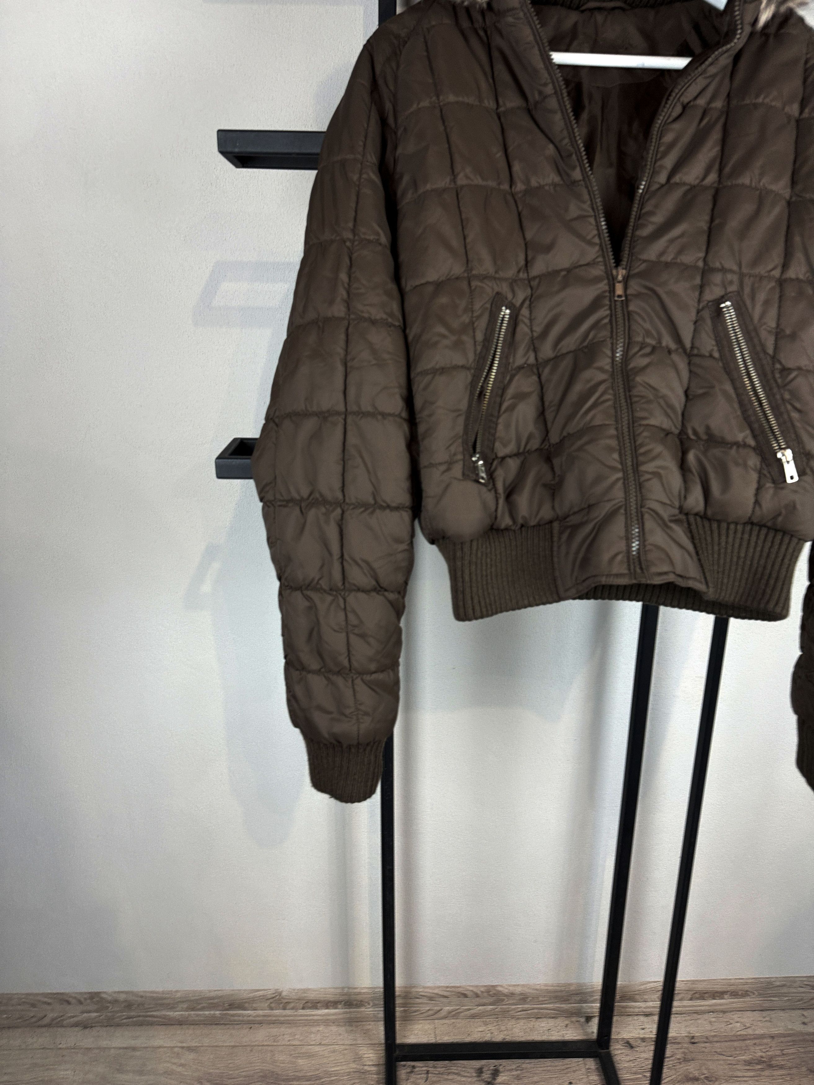 If Six Was Nine Japanese Travis Scott Brown Style Fur Mohair Zip Jacket 90s Size US S / EU 44-46 / 1 - 2 Thumbnail
