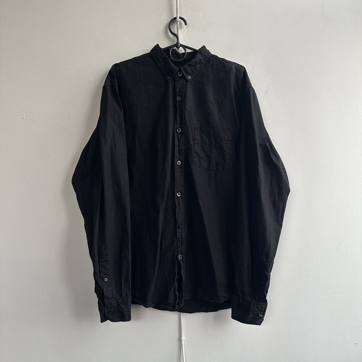 L'Homme Rouge L’homme rouge Cotton and hemp Print Button Up Shirt Size US XL / EU 56 / 4 - 6 Thumbnail