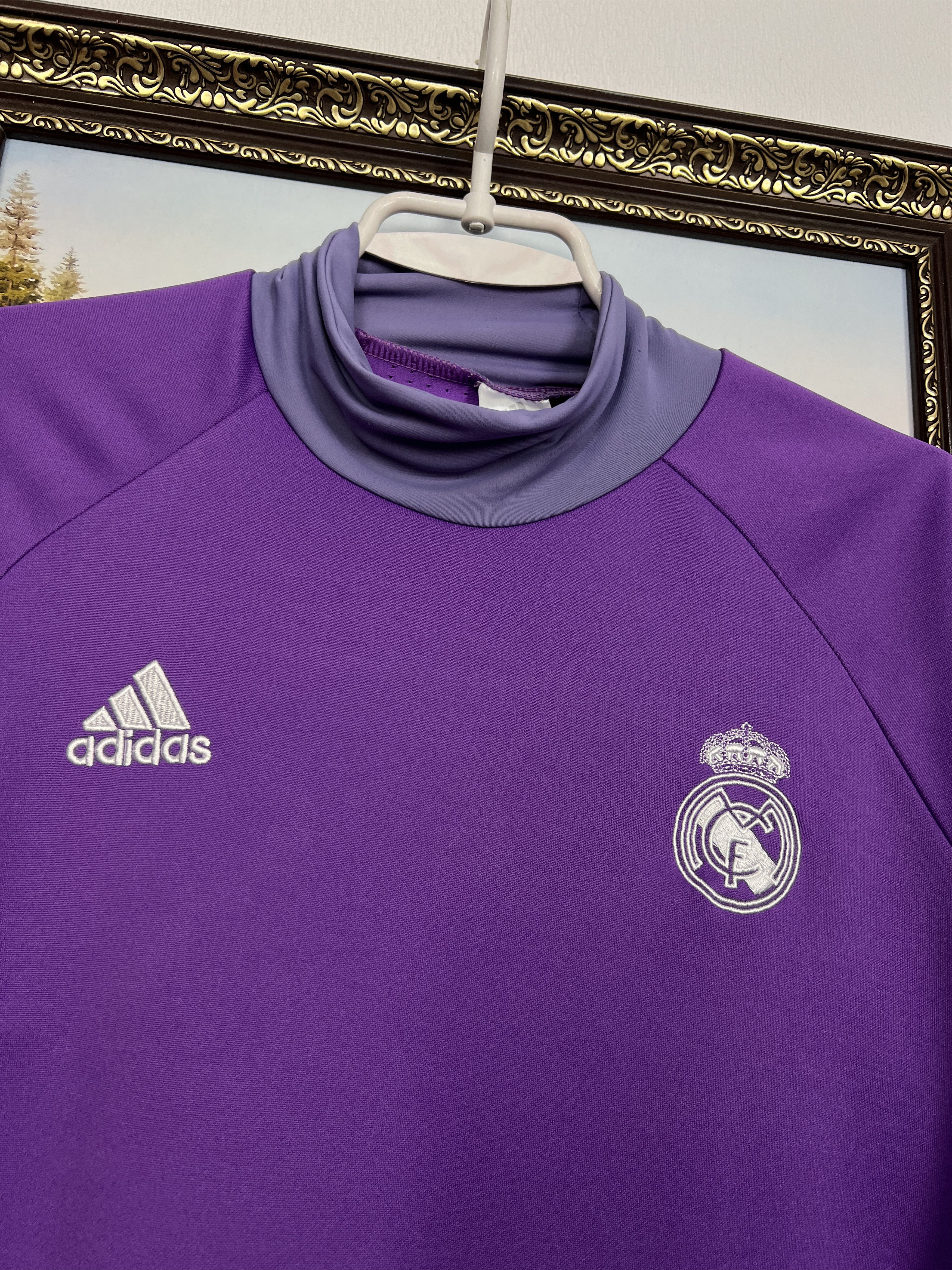 Adidas Adidas Real Madrid Football Train Sweatshirt Soccer Jacket Size US M / EU 48-50 / 2 - 3 Thumbnail