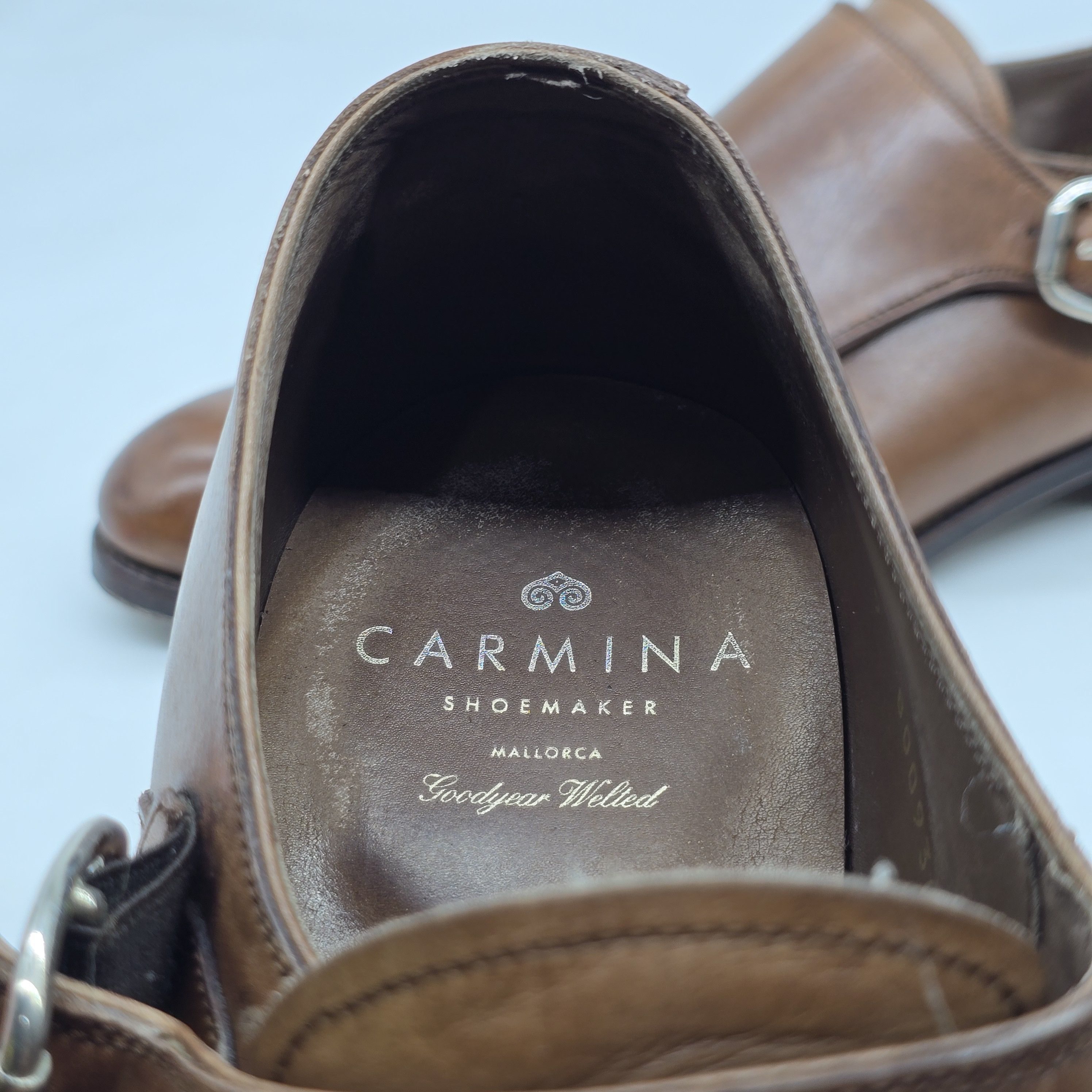 Carmina Carmina - 80093 Monk Strap Shoes - Alcudia Last Size US 10 / EU 43 - 10 Thumbnail