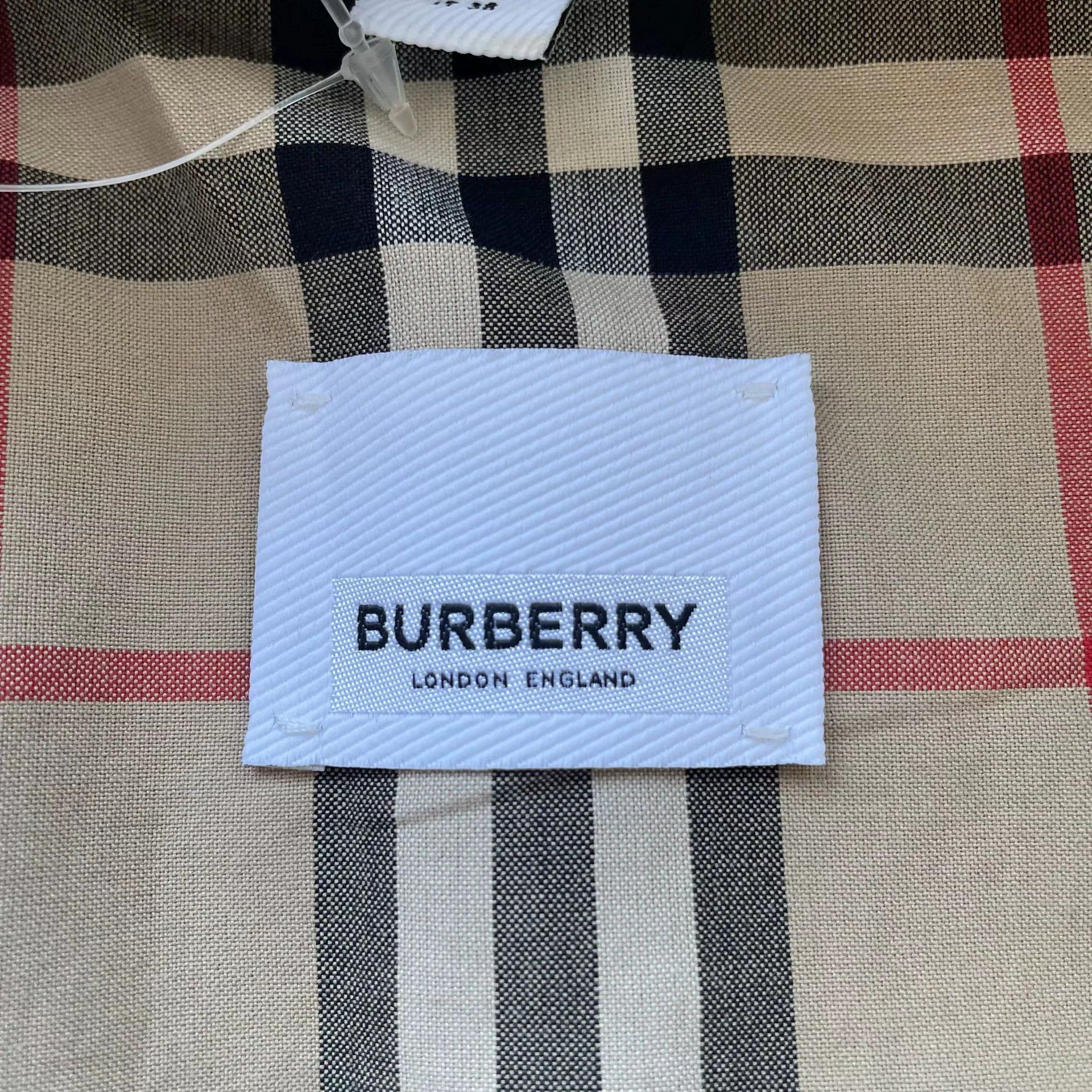 Burberry Burberry Mint Silk Print Panel Short RW Trench 38 Size XS / US 0-2 / IT 36-38 - 4 Thumbnail