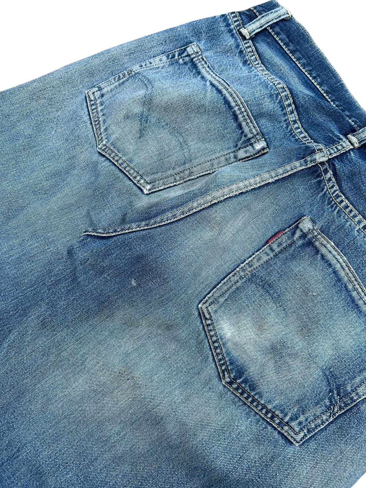 Japanese Brand × Kapital × Vintage Vintage Skull Angel Dust Selvedge Japanese Distressed Denim Size US 32 / EU 48 - 13 Thumbnail