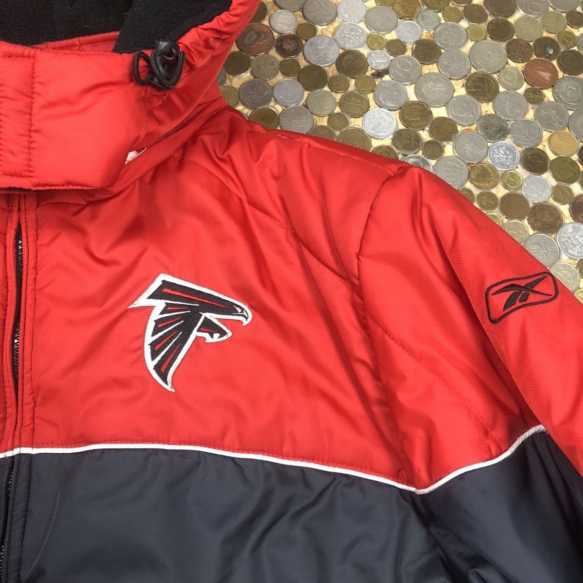 Reebok Reebok NFL puffer jacket Atlanta Falcons Size US M / EU 48-50 / 2 - 2 Thumbnail