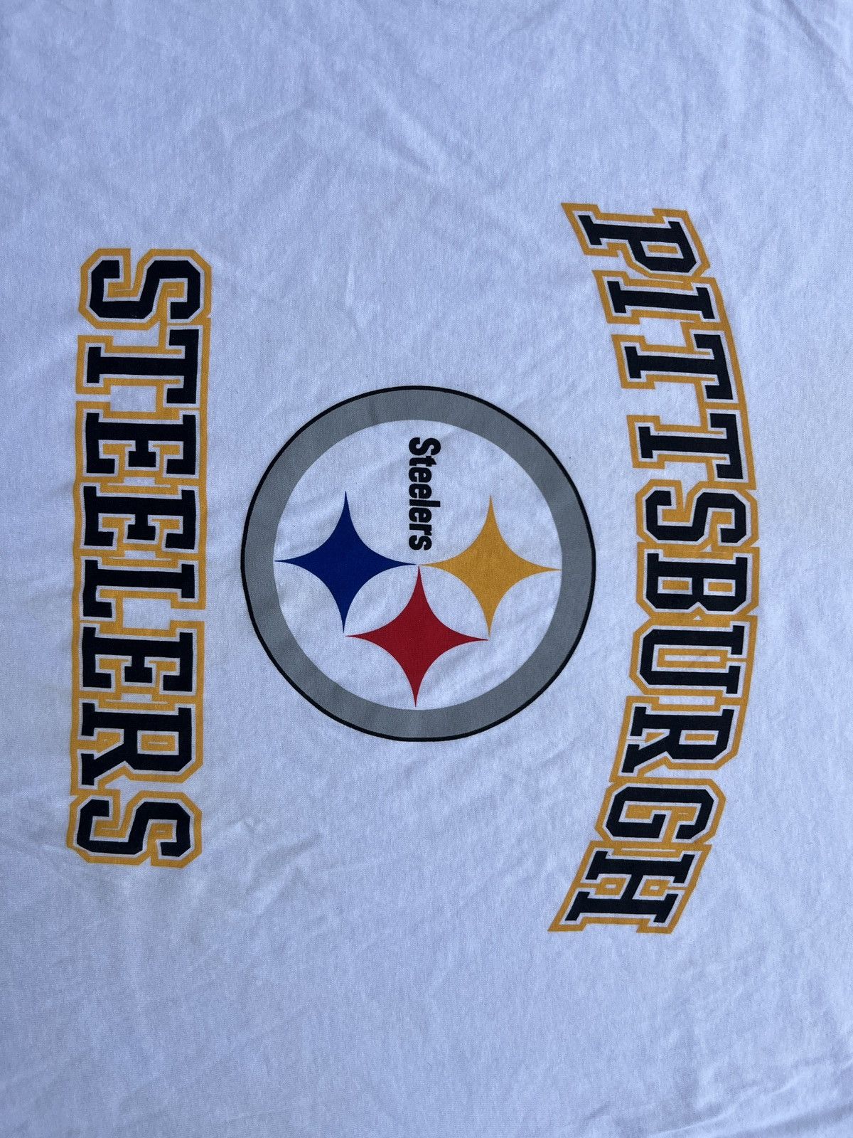 NFL × Vintage Vintage 1990s NFL Pittsburgh Steelers Stadium Tee Size US XL / EU 56 / 4 - 4 Thumbnail