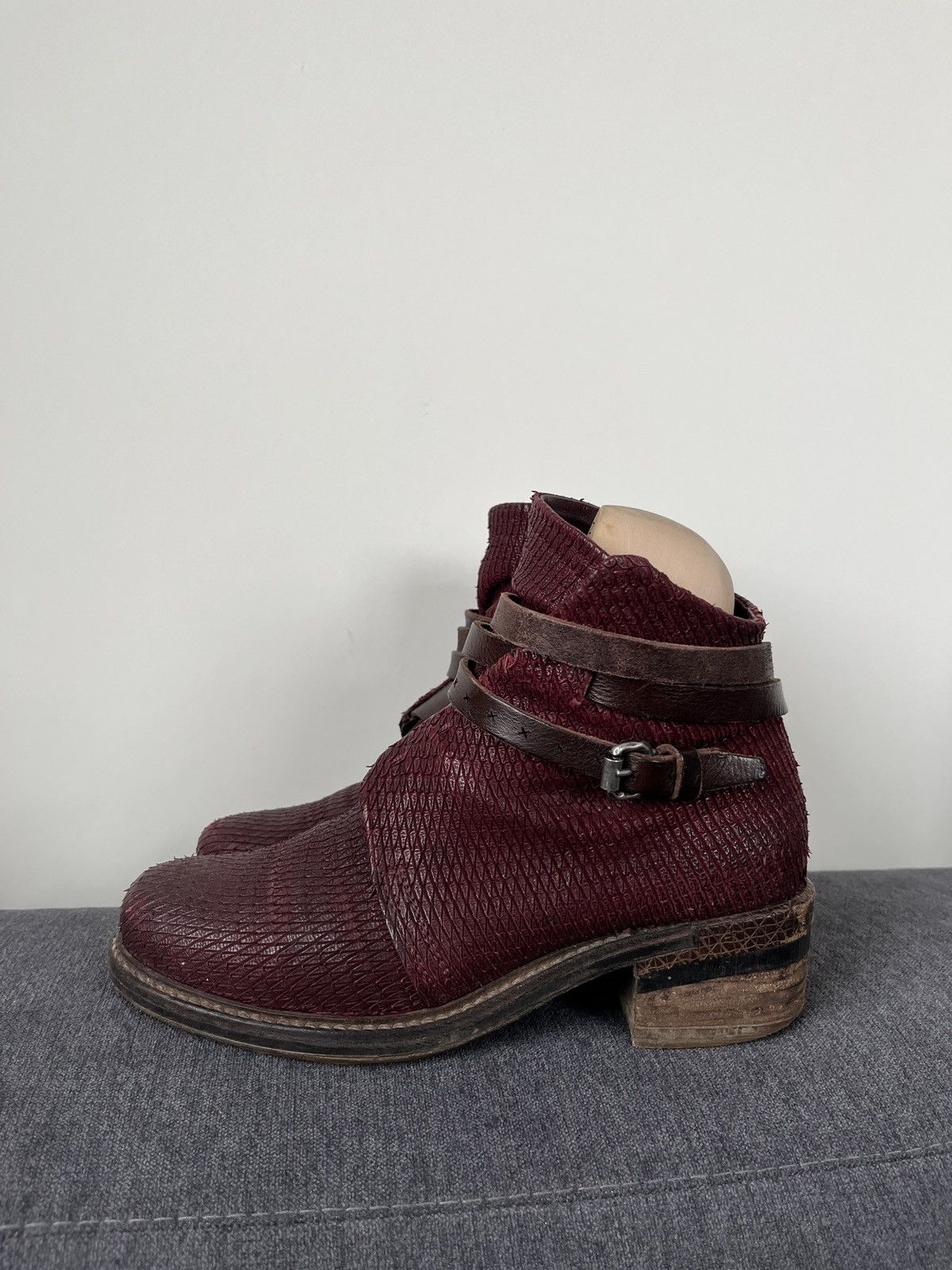 A.S.98 A.S. 98 Airstep Avant Garde Red Boots Size US 9 / IT 39 - 2 Thumbnail