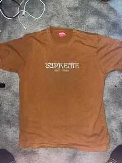 Orange Supreme T Shirt | Grailed