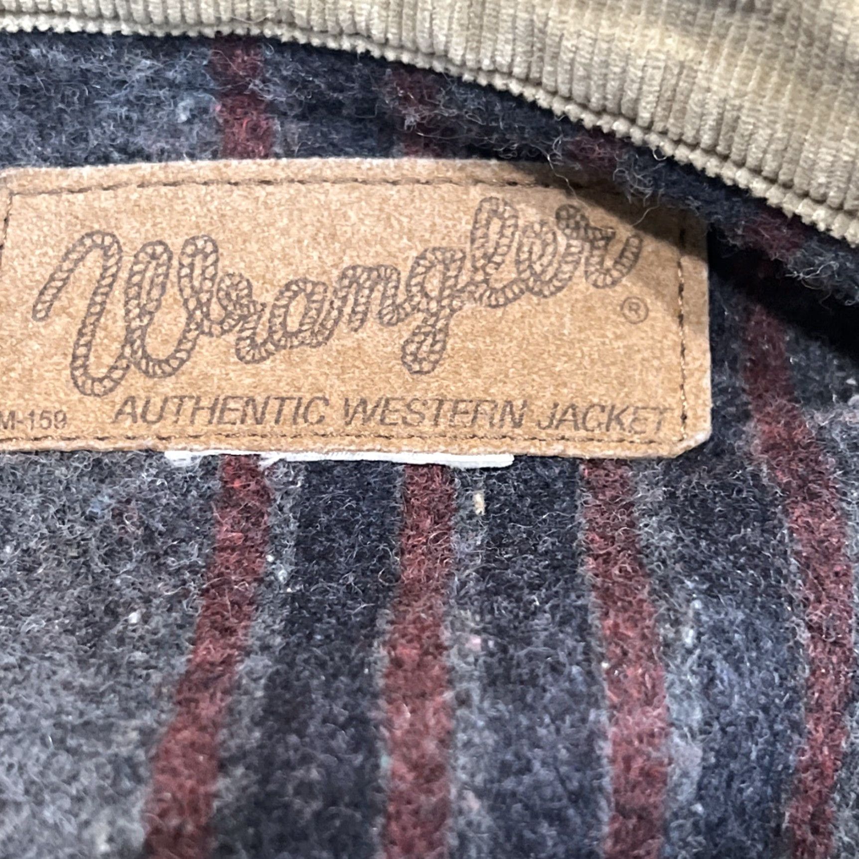 Wrangler VINTAGE Wrangler Western Denim Jacket Men’s XL Blue Blanket Lined Workwear Size US XL / EU 56 / 4 - 5 Thumbnail