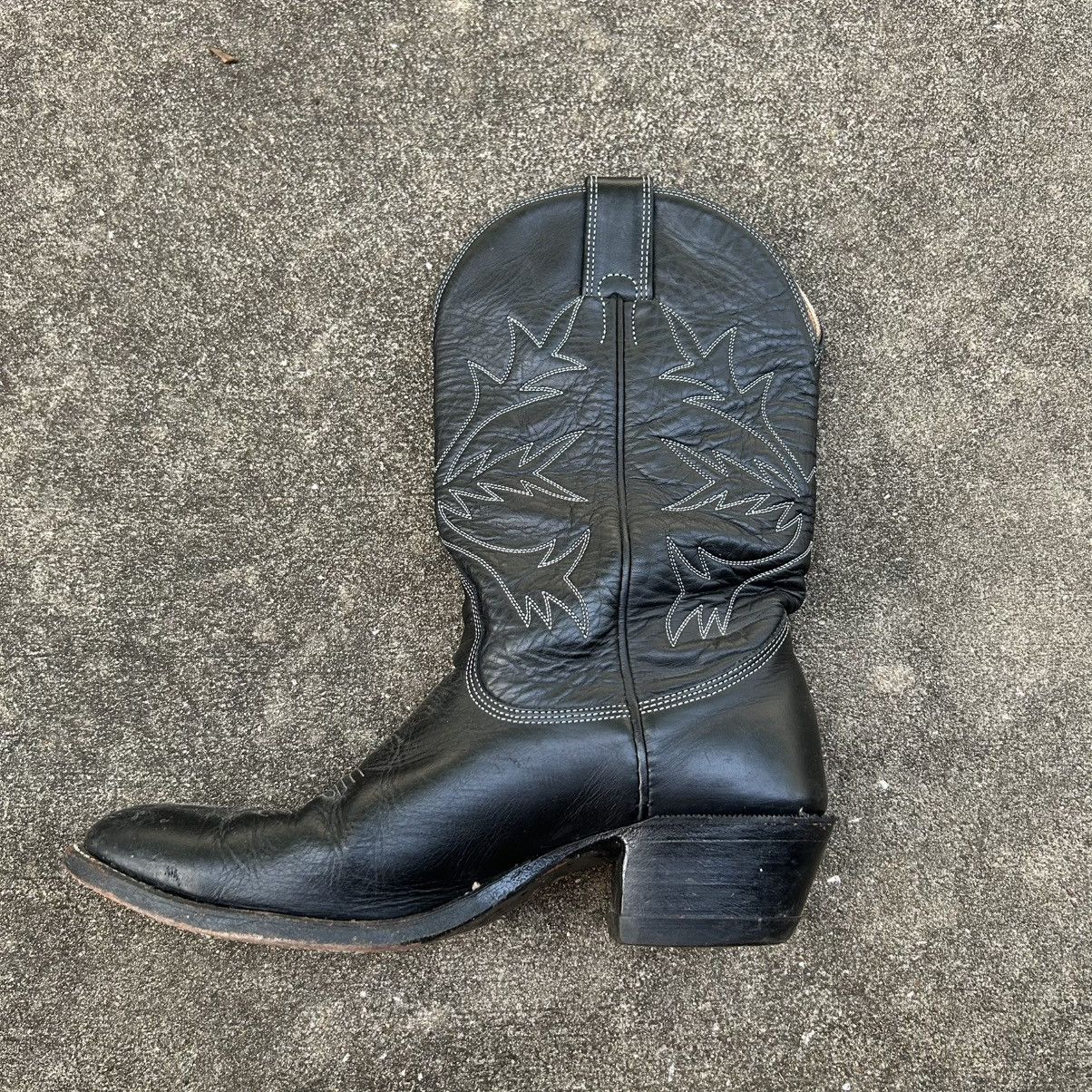 Vintage Custom Alberta Cowboy Boots Size US 8.5 / EU 41-42 - 3 Thumbnail