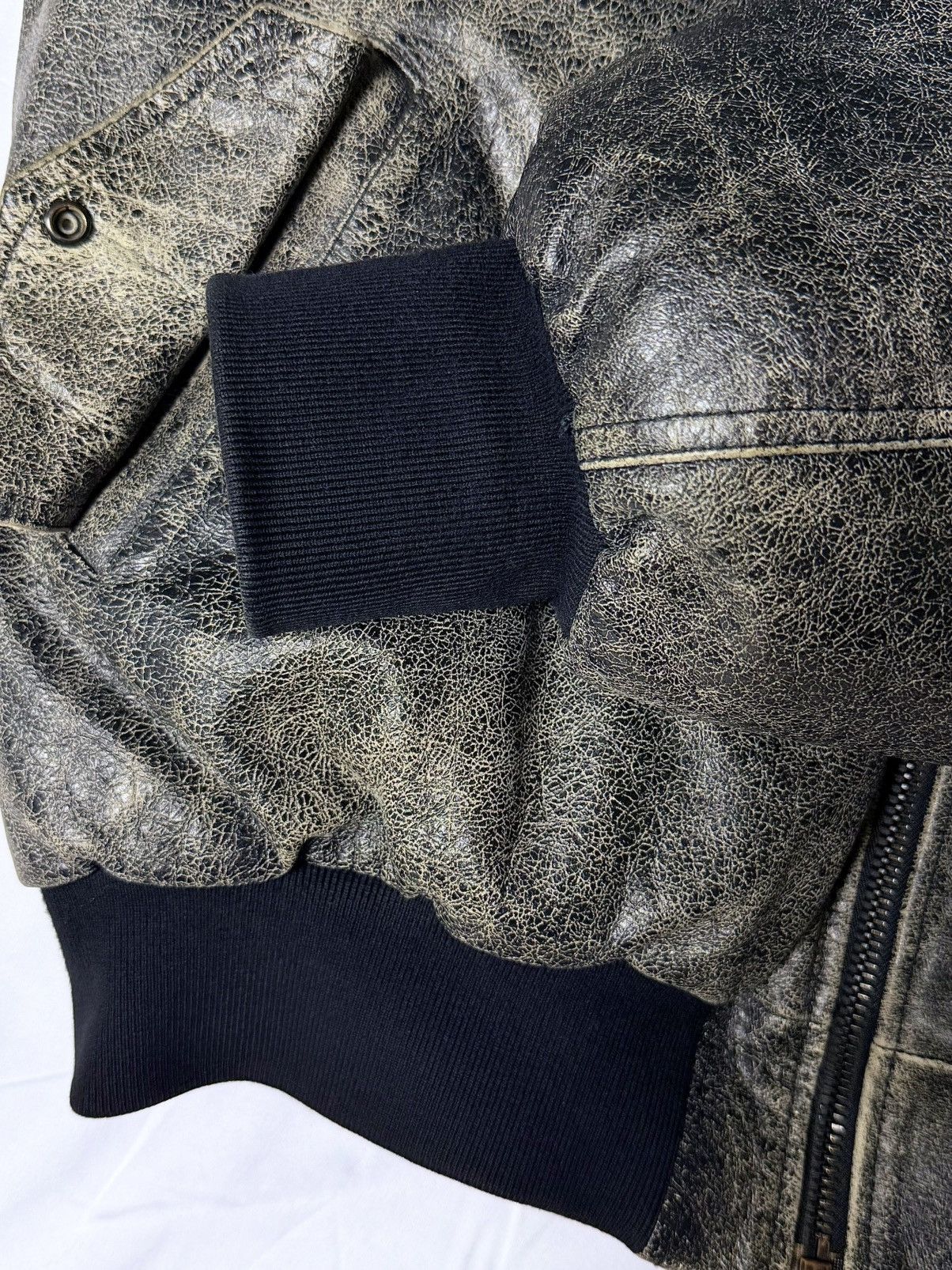Hood By Air Hood by Air Leather Bomber Jacket Size US M / EU 48-50 / 2 - 3 Thumbnail