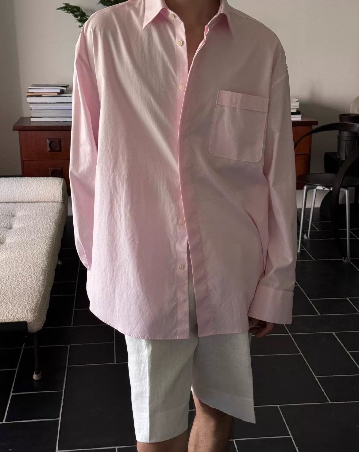 Alexander Wang Alexanderwang Sakura Pink XS Soft Flattering Casual Shirt Size US XS / EU 42 / 0 - 8 Thumbnail