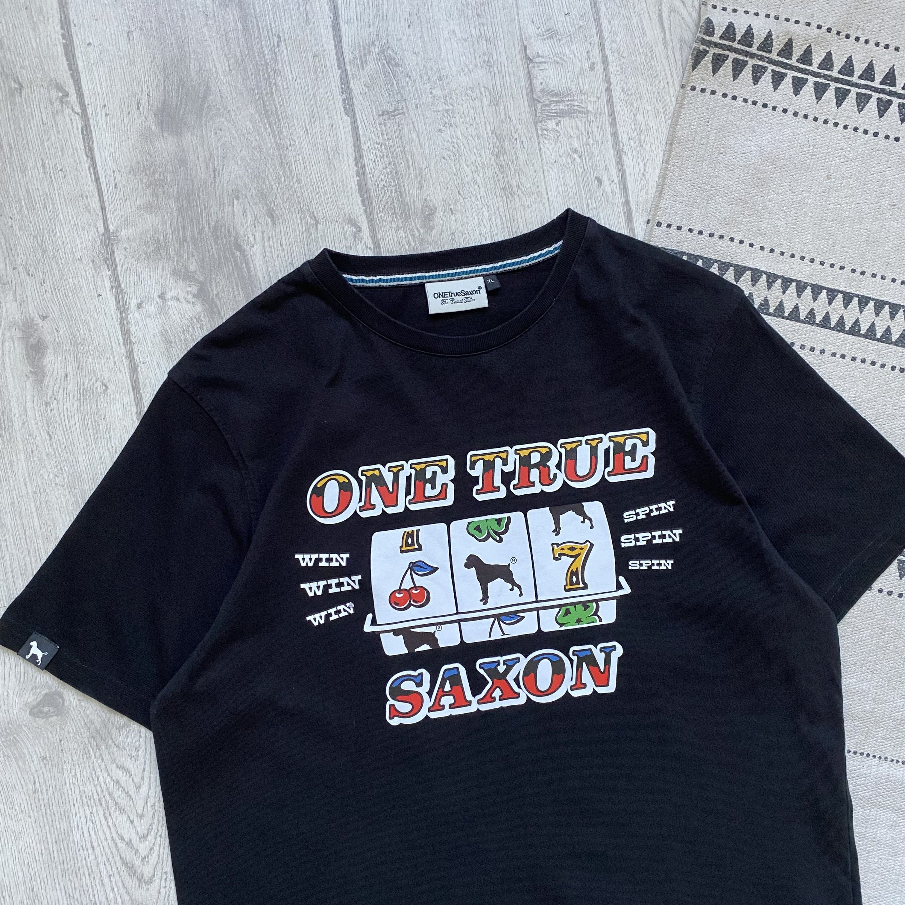 Other UK UK Casual One True Saxon tee big logo Weekend Offender Size US L / EU 52-54 / 3 - 2 Thumbnail