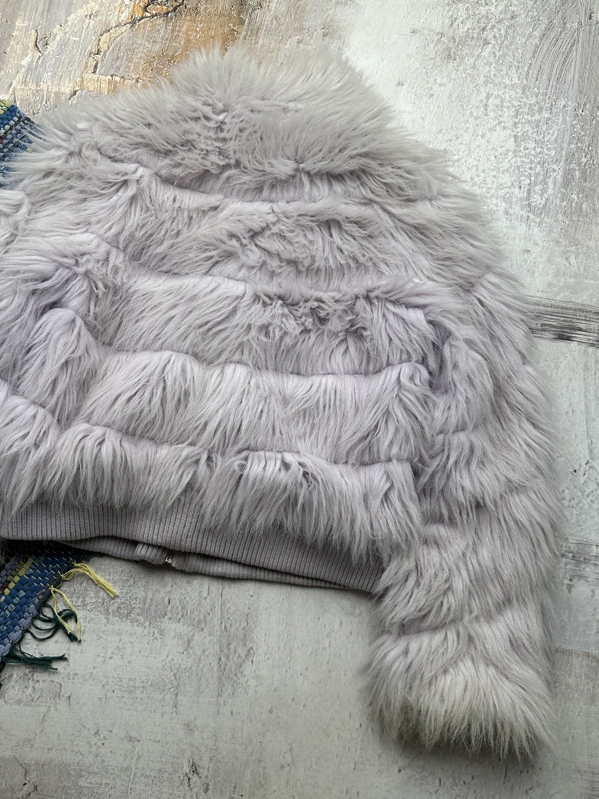 Japanese Brand Vintage Faur Fur Cropped Coat A512(448)D15 Size M / US 6-8 / IT 42-44 - 8 Thumbnail