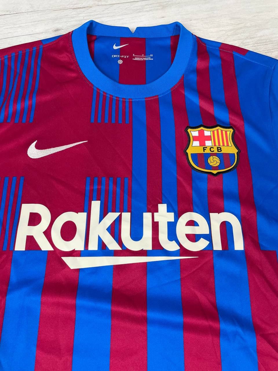 Nike FC Barcelona 2021 2022 Home Shirt Soccer Jersey