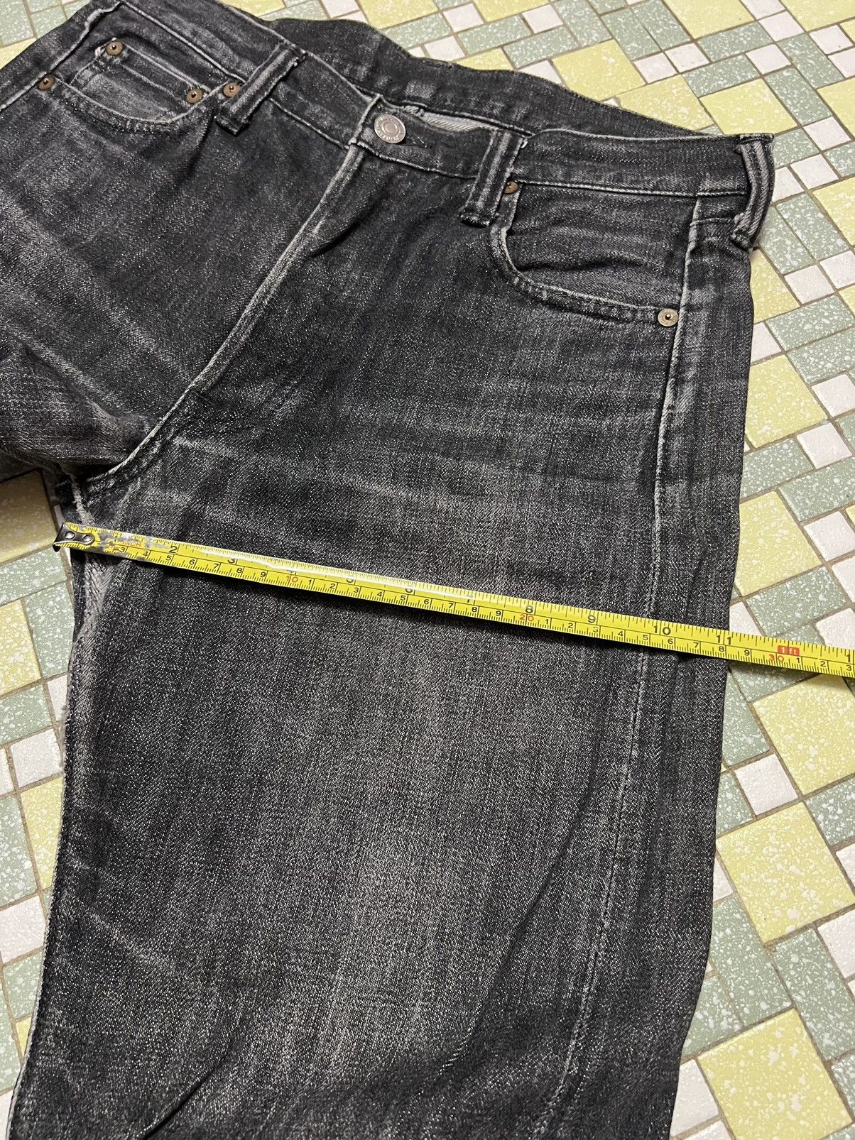 Full Count & Co. Black Faded Full Count Co. Ltd Osaka Selvedge Denim Jeans Size US 30 / EU 46 - 14 Thumbnail