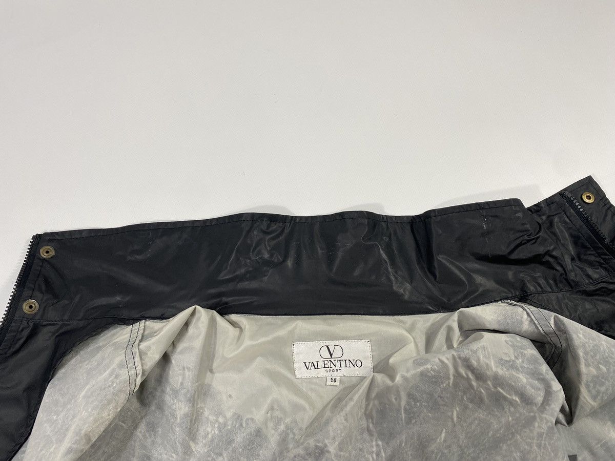 LASTDROP🔥 Vintage 90s Valentino Rubber Jacket Nylon Raincoat