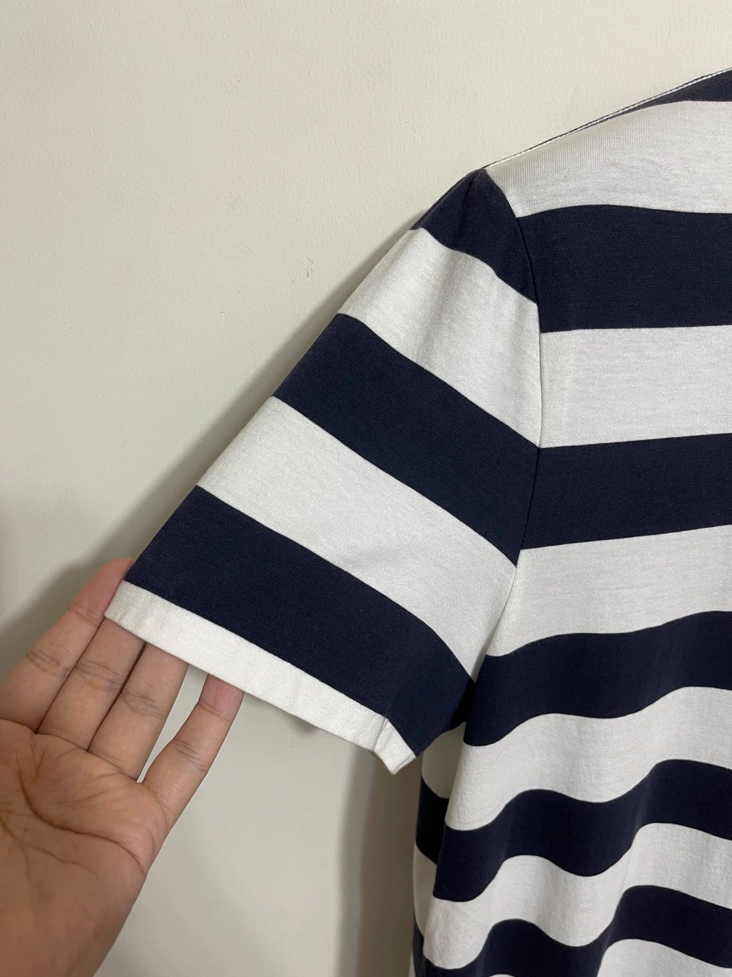 Burberry Burberry Oversized Striped Short Sleeve T-Shirt L Size US L / EU 52-54 / 3 - 4 Thumbnail