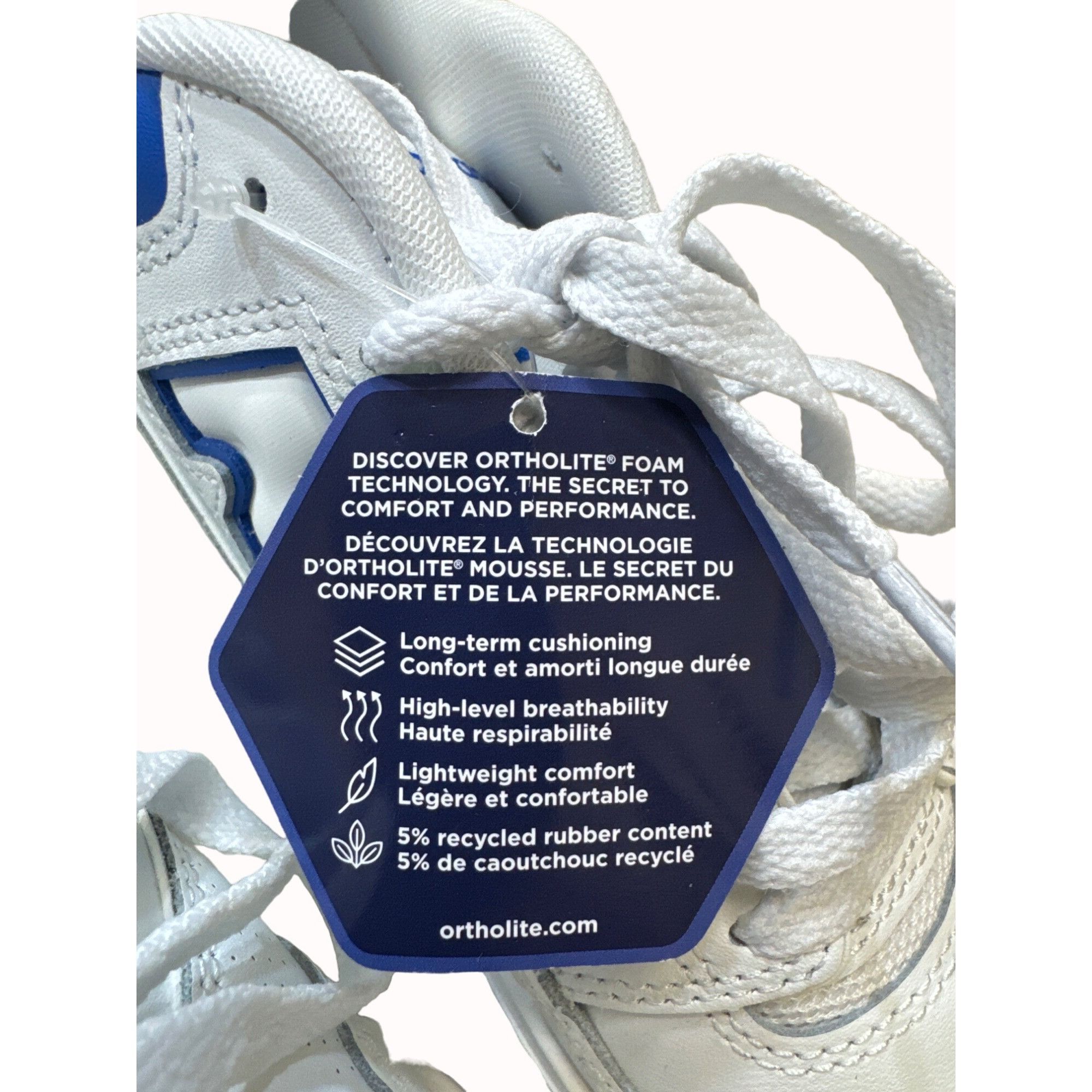 New Balance New Balance 550 ortholite white blue men’s shoe sneaker size Size US 7.5 / EU 40-41 - 7 Thumbnail
